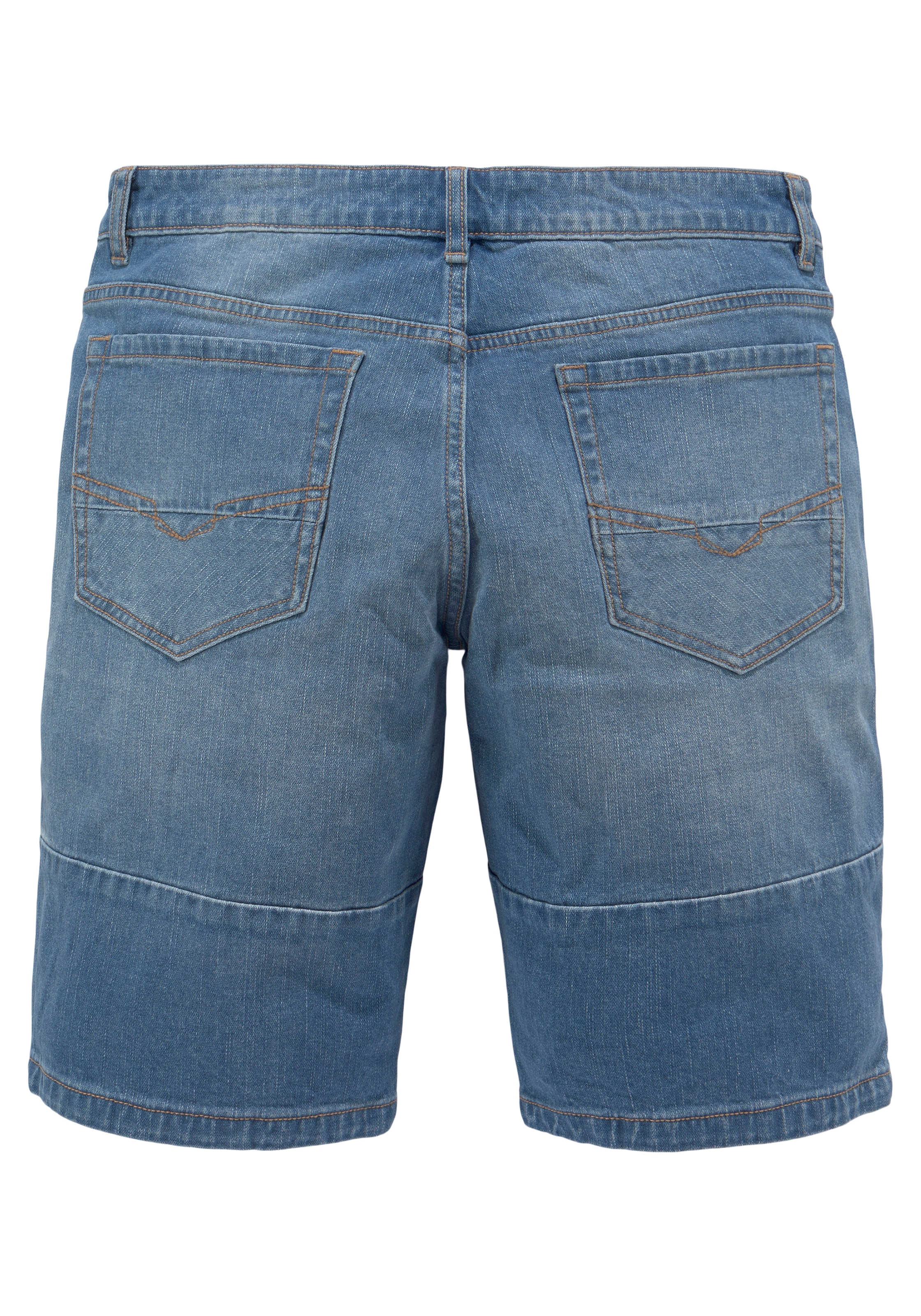 H.I.S Jeansbermudas, Ökologische, wassersparende Produktion durch Ozon Wash