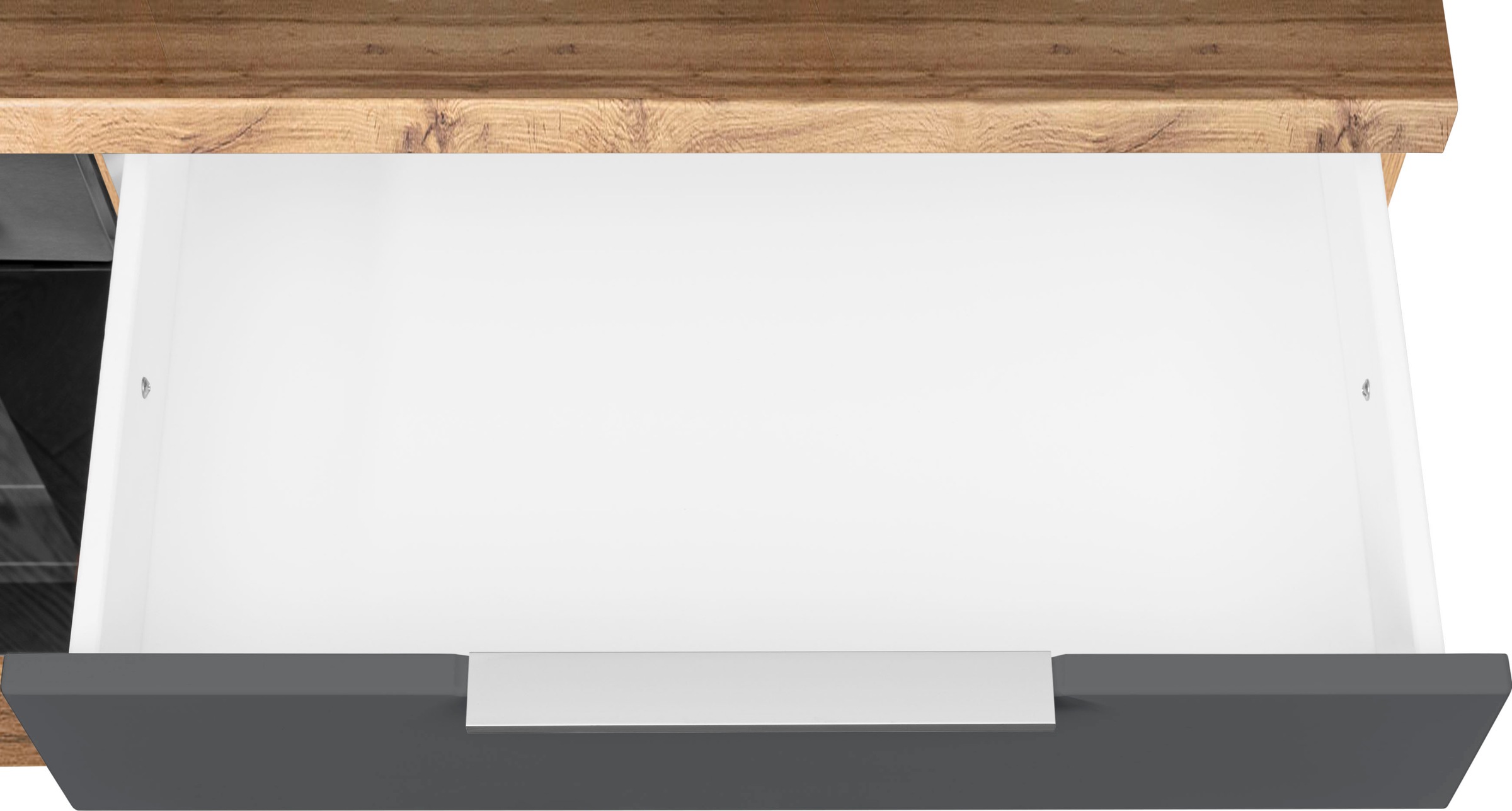 KOCHSTATION Winkelküche »KS-Luhe«, Stellbreite 240x270 cm, wahlweise mit oder ohne E-Geräten, MDF-Fronten