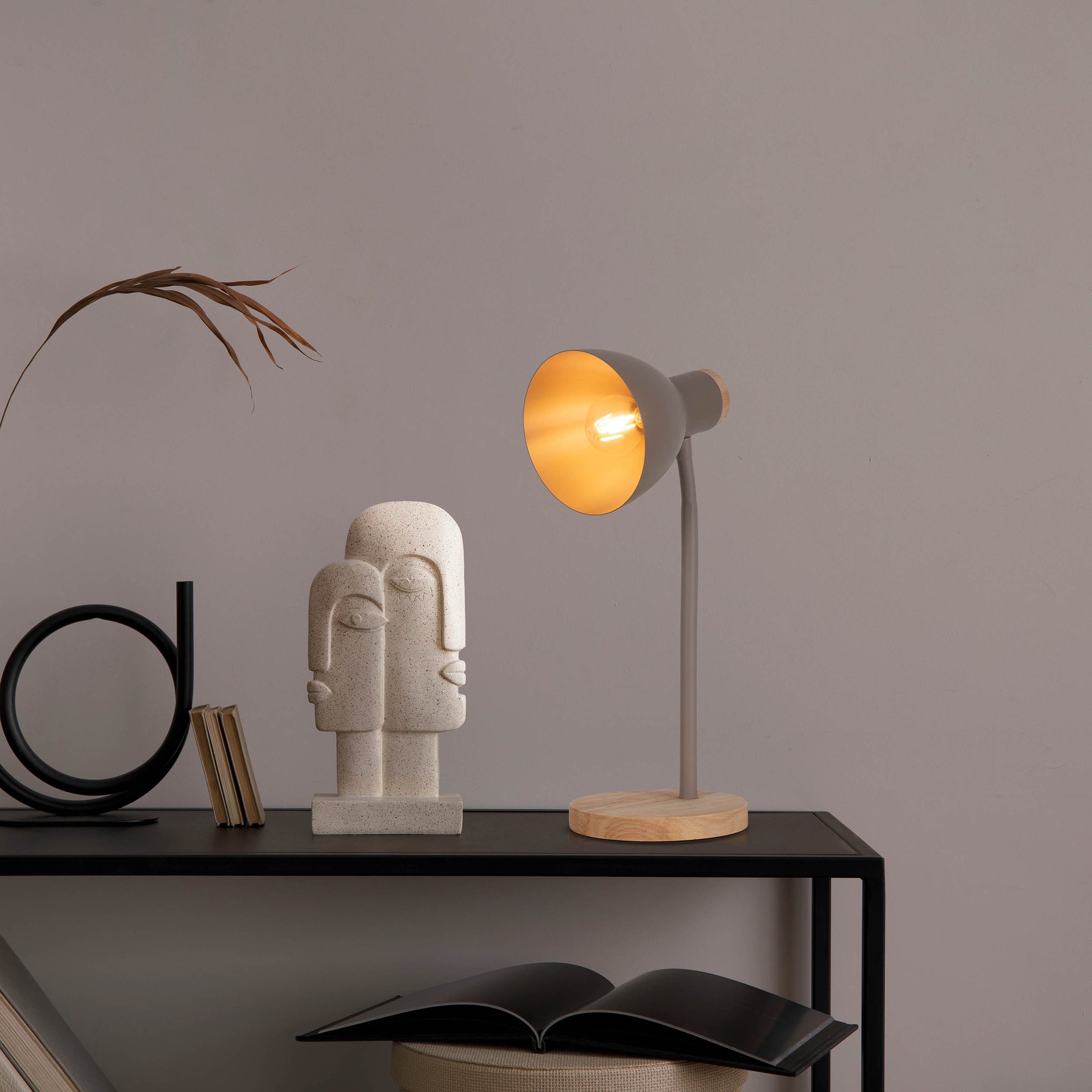 näve Schreibtischlampe »Marie«, 1 flammig, Leuchtmittel E14   ohne Leuchtmi günstig online kaufen