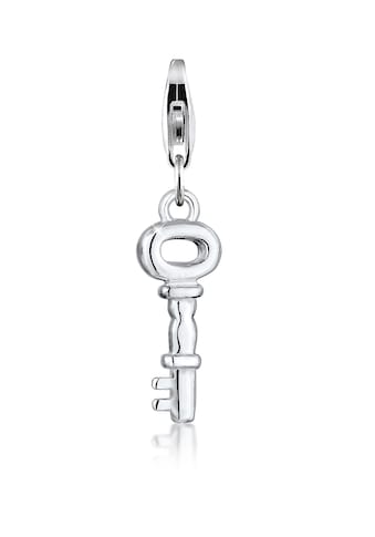 Nenalina Charm-Einhänger »Anhänger Schlüssel Zum Herzen Symbol 925 Silber« kaufen