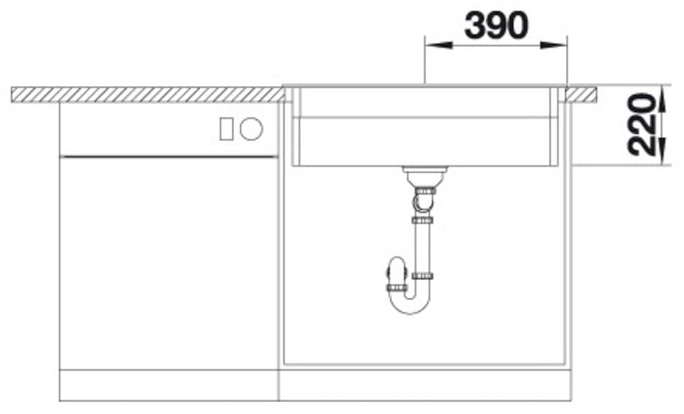 Blanco Granitspüle »ETAGON 8« 1 Stk. tlg. inklusive 2 Gratis ETAGON-Schienen aus Edelstahl