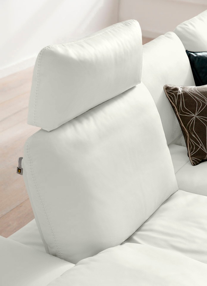 W.SCHILLIG Ecksofa »valentinoo, Designsofa, elegant und bequem, L-Form«, (Set), mit Sitztiefenverstellung, Breite 318 cm