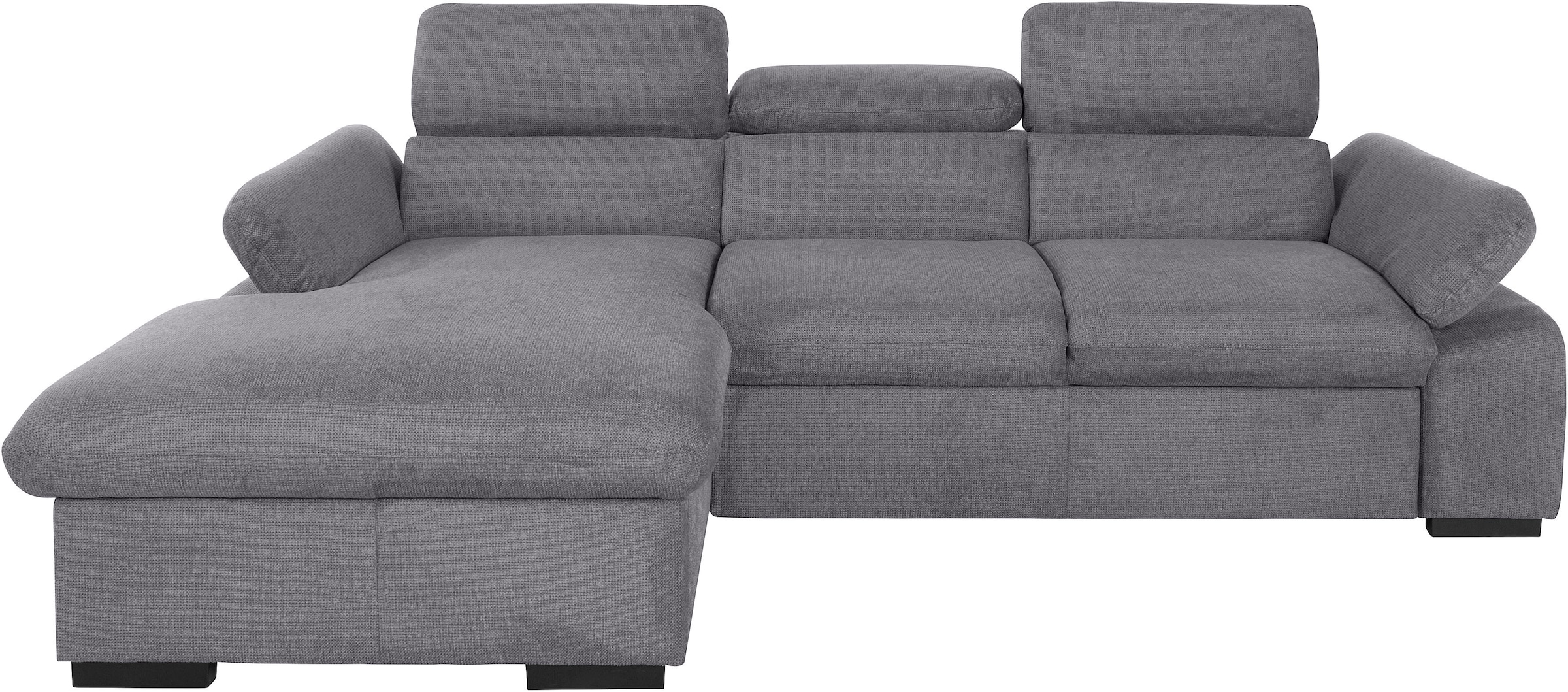 COTTA Ecksofa "Lola L-Form", (Set, mit Hocker), mit Hocker & Kopfteilfunkti günstig online kaufen