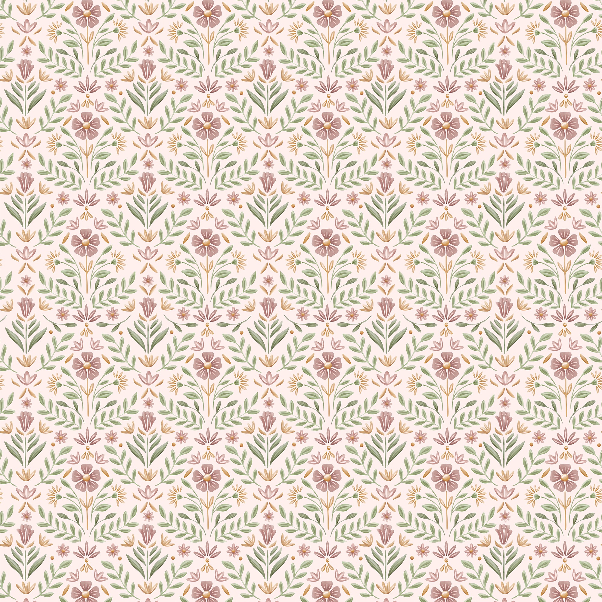 LITTLE DUTCH Fototapete »Fairy Flowers«, neutral, 10mx52cm (ca. 5m2)