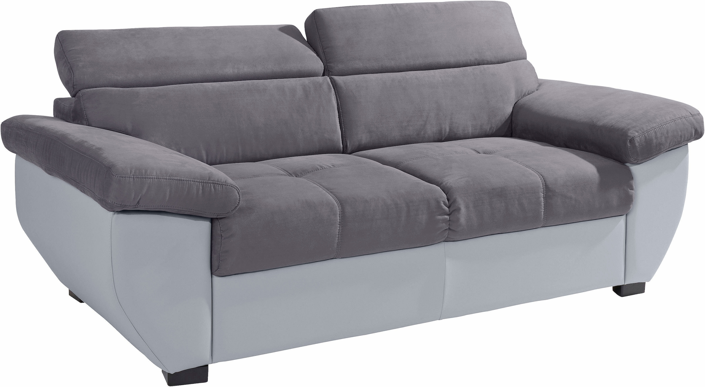 COTTA Polstergarnitur »Speedway«, (Set), Set: bestehend aus 2,5-Sitzer Sofa und Hocker, 2,5-Sitzer