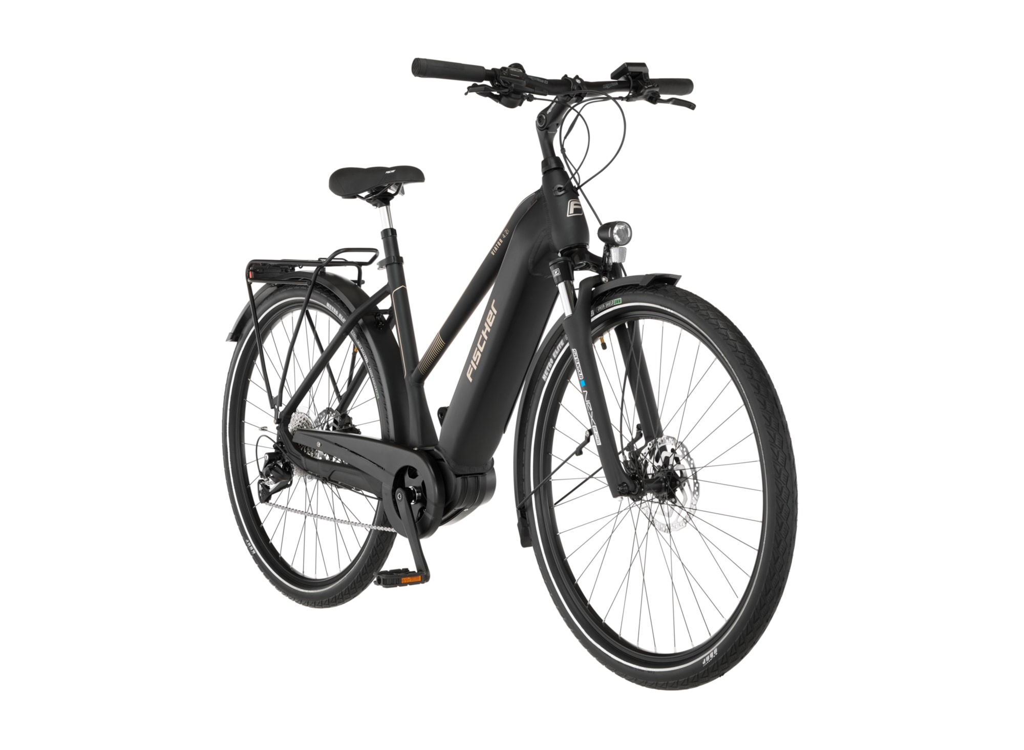 FISCHER Fahrrad »VIATOR 4.2i 630« 9 Gang Shimano Mittelmotor