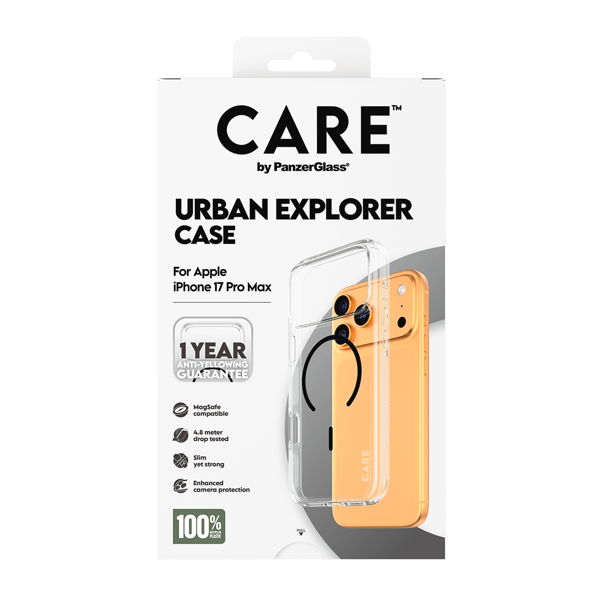 CARE by PanzerGlass Handyhülle »Urban Explorer Case für Apple iPhone 17 Pro Max« Apple iPhone 17 Pro Max Backcover, Schutzhülle, Handyschutzhülle, Case, Schutzcase, stoßfest