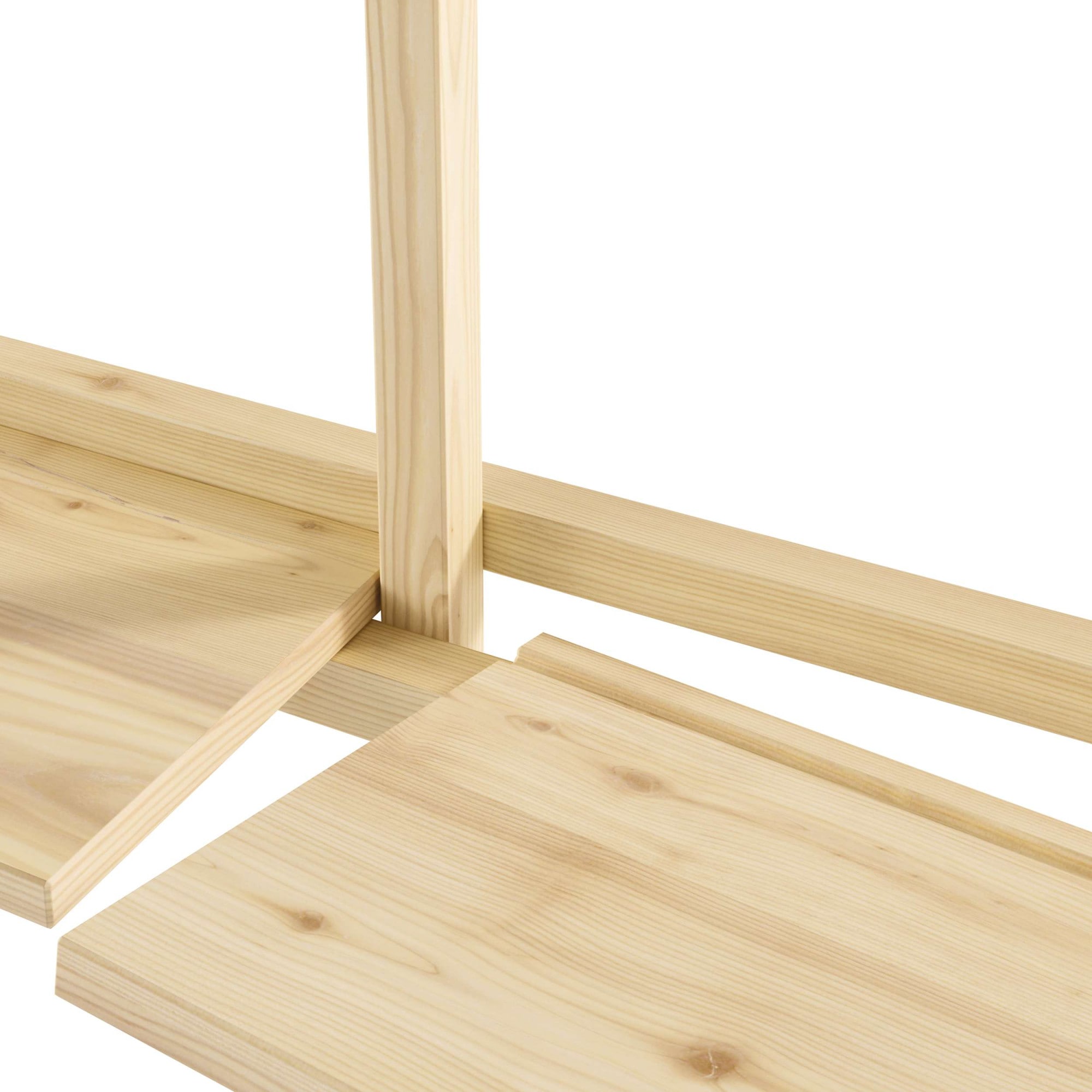 Karup Design Wandregal »Groove Shelving Big, Wandregal, Aufbewahrung, Deko, Platzsparend«, (BxTxH ca: 192x25,5x127), inkl. 12 Abnehmbare Regalböden aus FSC®-zertifiziertem Massivholz