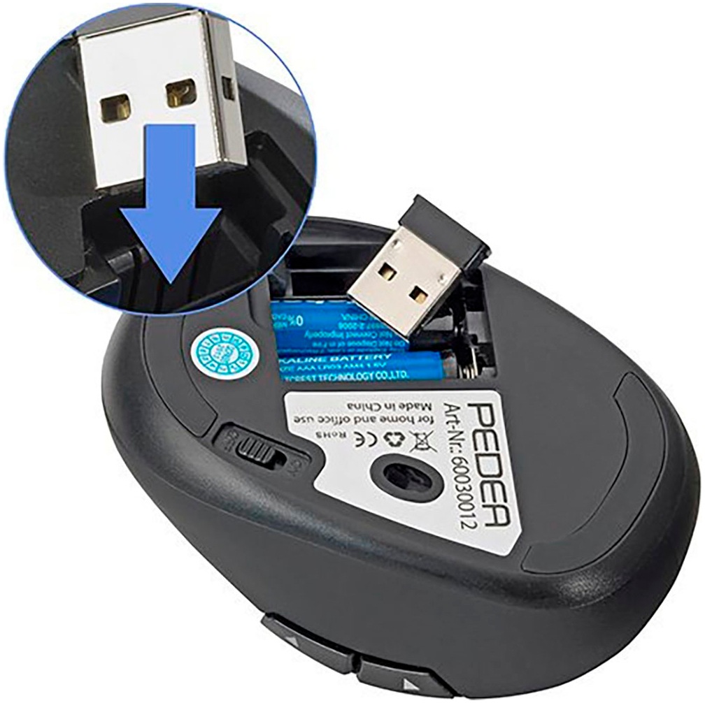 PEDEA Laptoptasche »TRENDLINE 33,8 cm (13,3 Zoll) + Maus«, Inklusive kabelloser PEDEA Maus