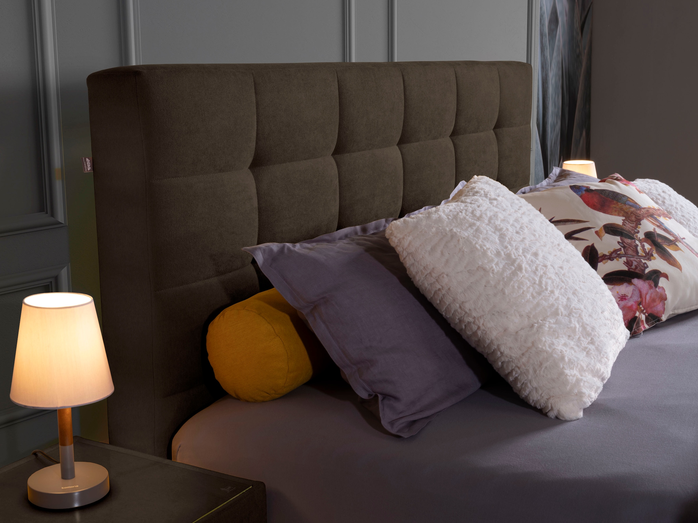 alina Boxspringbett »Neomi«, inklusive Matratze und Topper