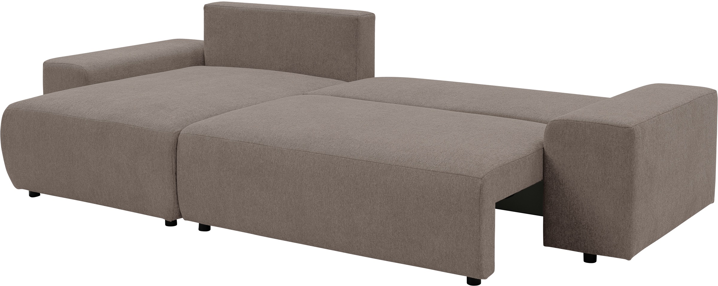 WERK2 Ecksofa »Amsterdam, zeitlos und elegant, Breite 300cm, L-Form«, Design Ecksofa mit hohem Komfort, Schlaffunktion & Bettkasten