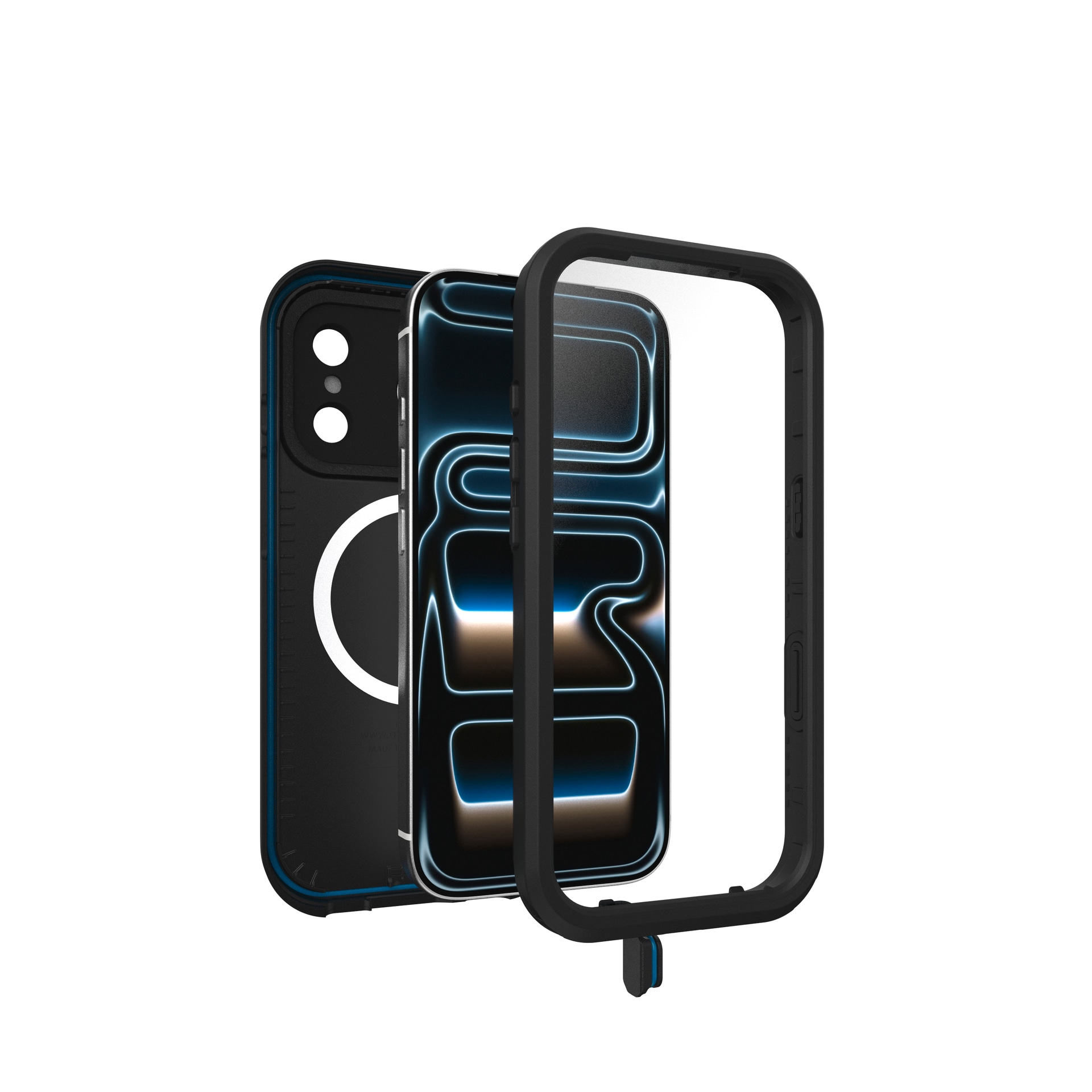 Otterbox Handyhülle »Fre Series für Apple iPhone 17 Pro« Apple iPhone 17 Pro Backcover, Schutzhülle, Handyschutzhülle, Case, Schutzcase, stoßfest