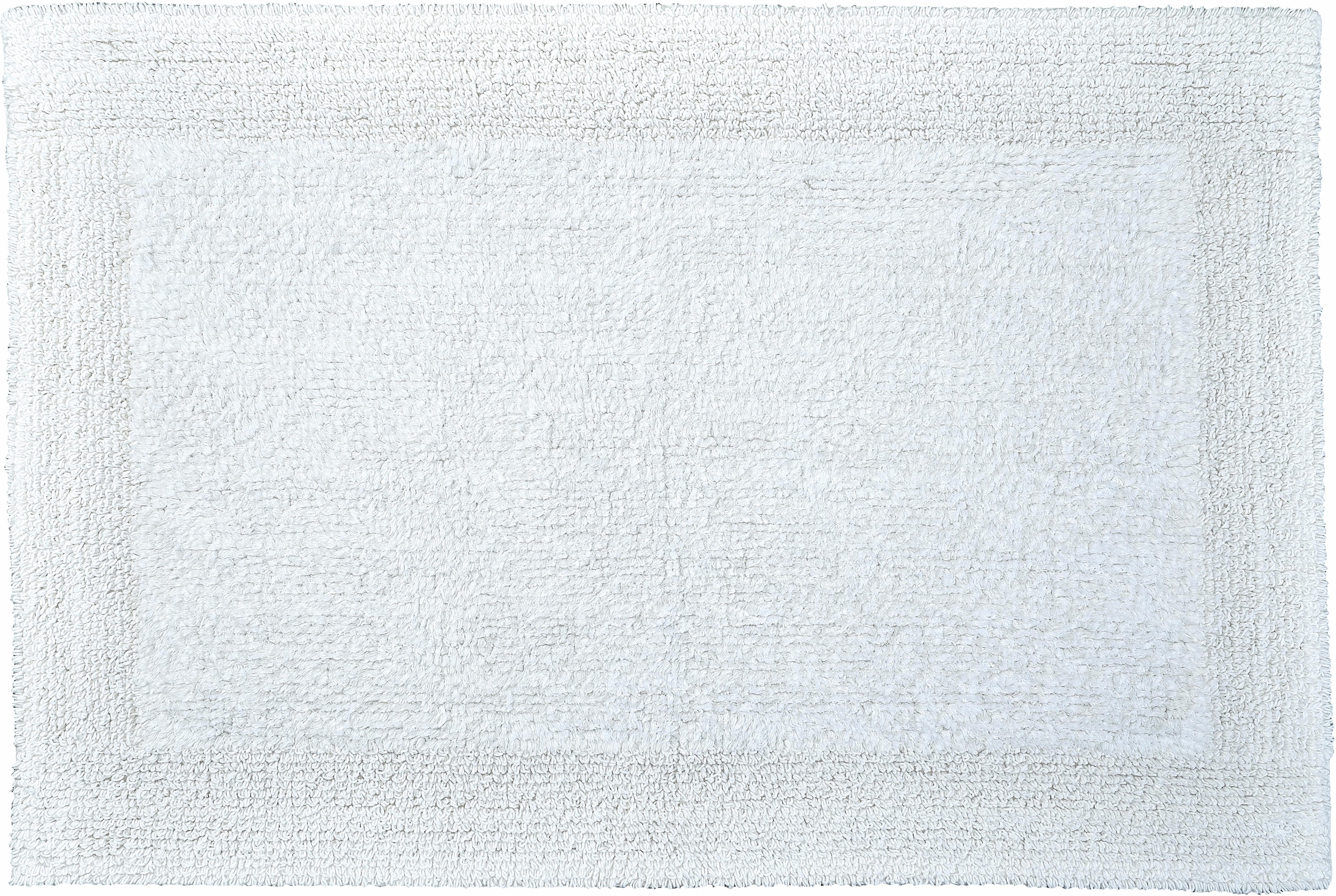 Kleine Wolke Badematte »Cotone«, fußbodenheizungsgeeignet-beidseitig nutzbar, Badteppich, Uni Farben, reine Baumwolle, waschbar