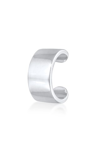 Ohrklemme »Herren Single Earcuff Basic Glanz 925 Silber«