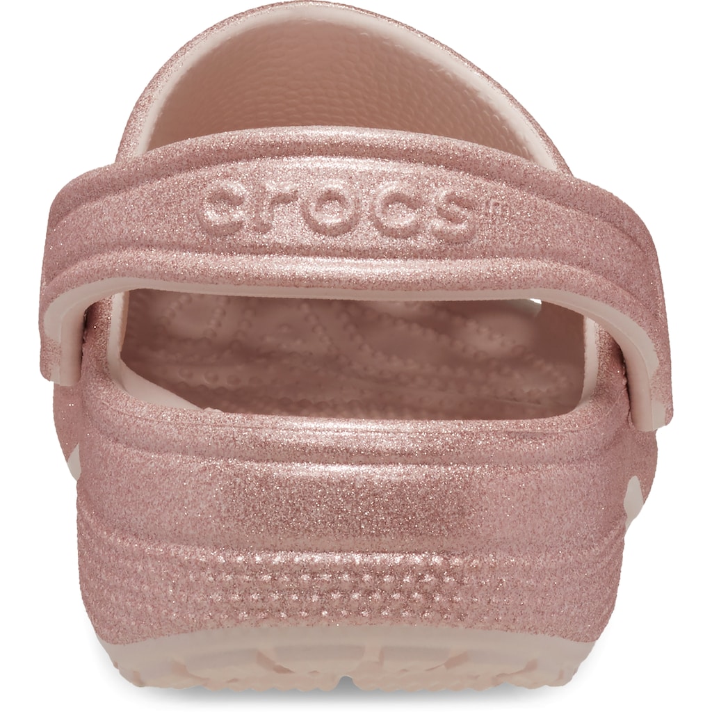 Crocs Hausschuh »Classic Glitter Clog, Badesandale,«