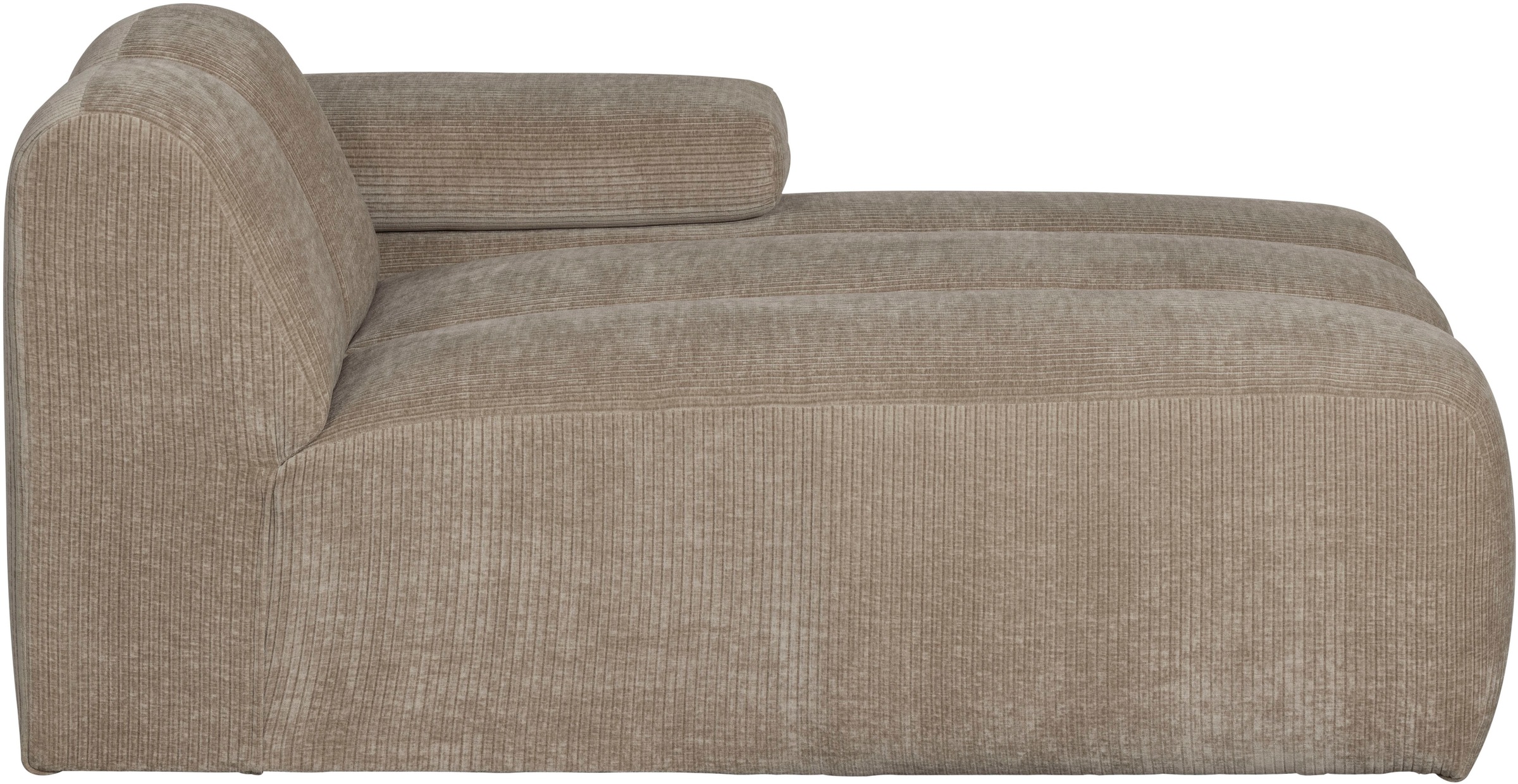 WOOOD Sofaelement »Mojo Bouclé-Bezug mit verstellbarer Armlehne B 124 x D 97 x H 74 cm« Maximale Verschleißfestigkeit, Tragkraft 120 kg, montiert geliefert