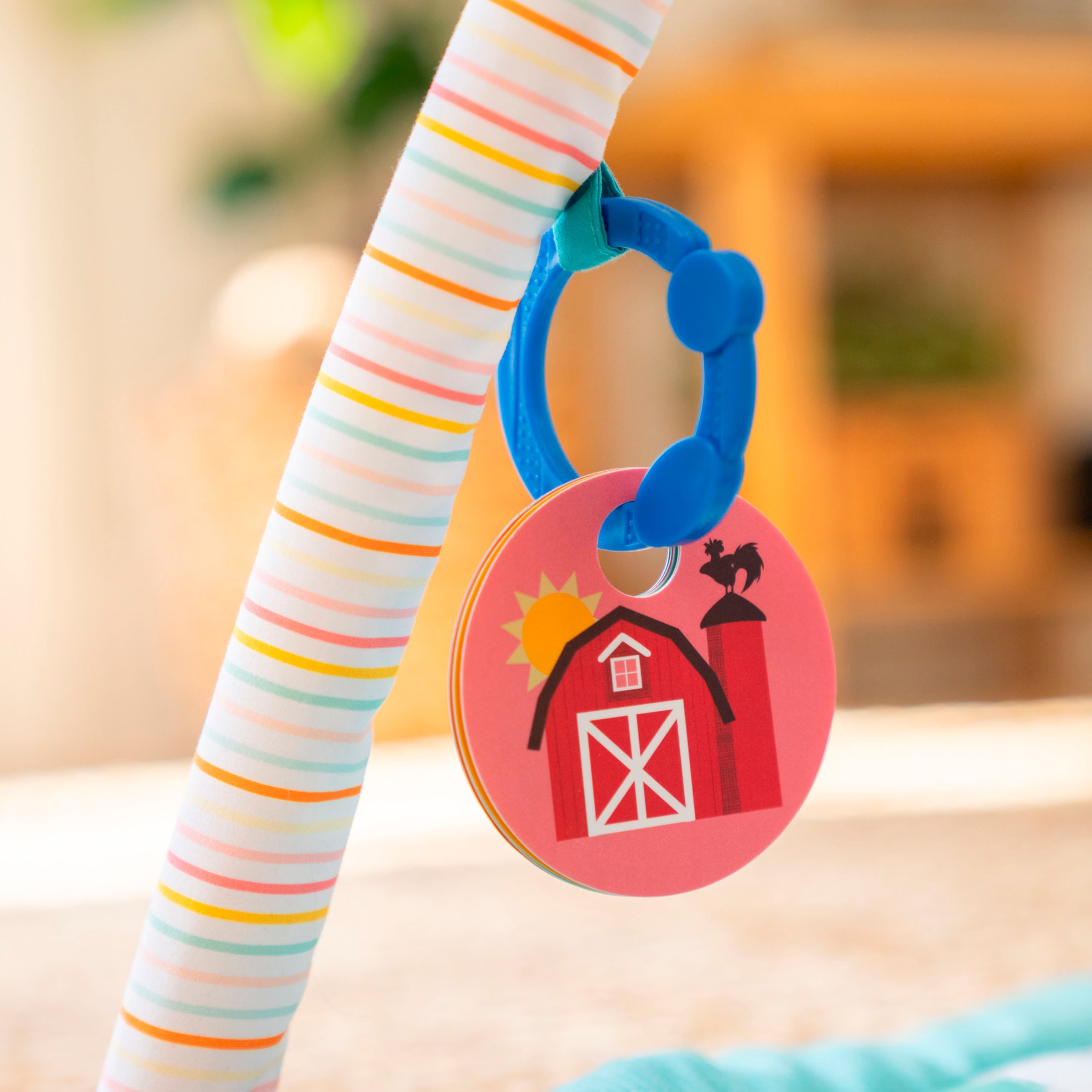 Baby Einstein Spielbogen »Happy Harvest Touch & Feel Activity Gym«, mit Soundeffekt