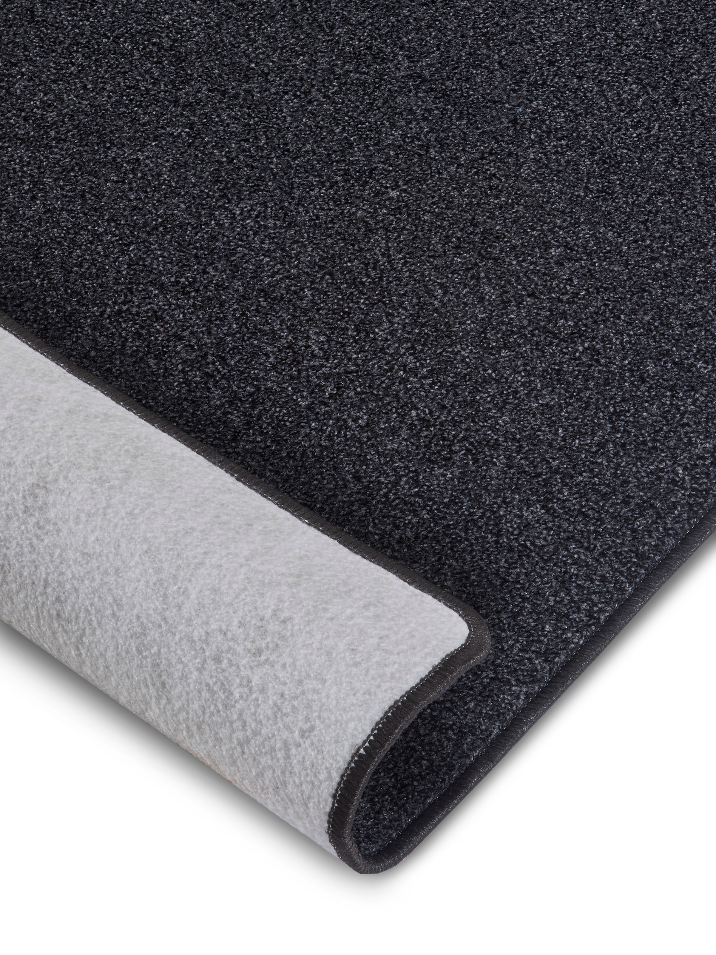 Hanse Home Exclusiv Läufer »Liberty« rechteckig 7 mm Höhe Uni-Meliert, robust, kräftige Farben, rundherum farbige Kettelung
