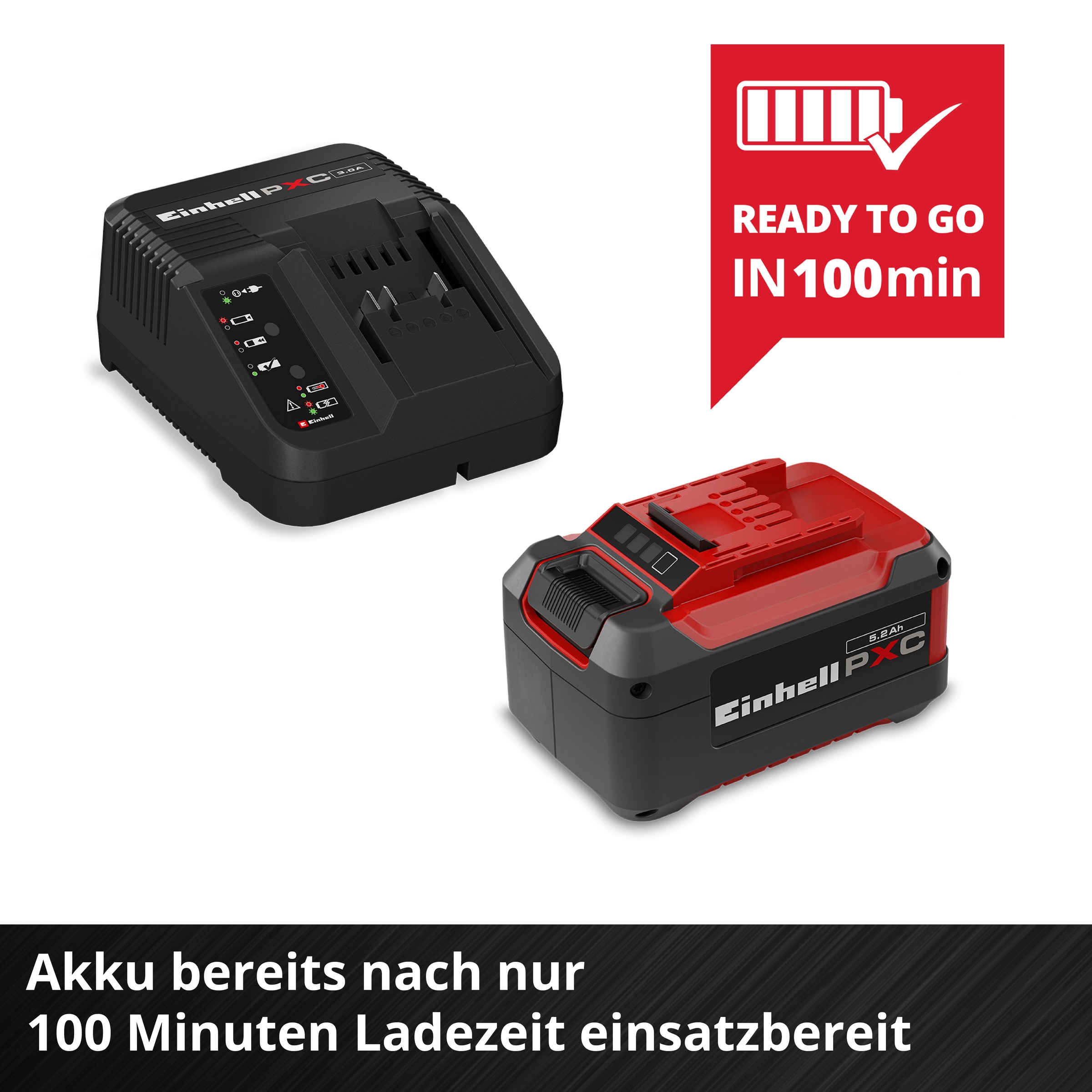 Einhell Akku Starter-Set »5,2 Ah PXC Starter-Kit«
