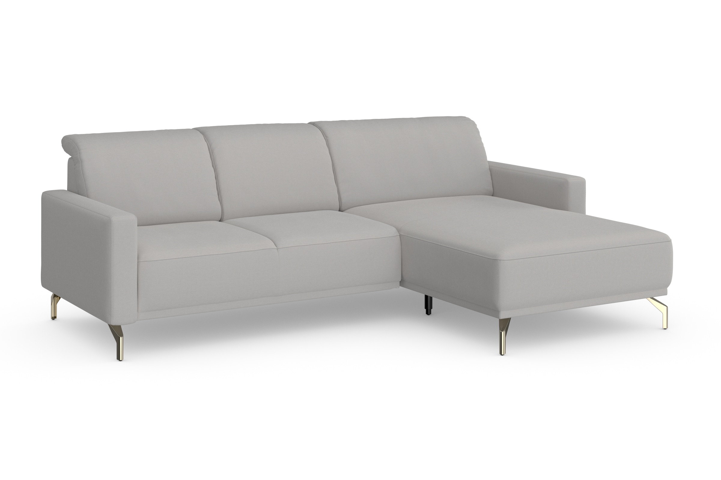 sit&more Ecksofa »Bailando L-Form«, wahlweise mit Kopfteilverstellung und Vorziehsitz, motorisch