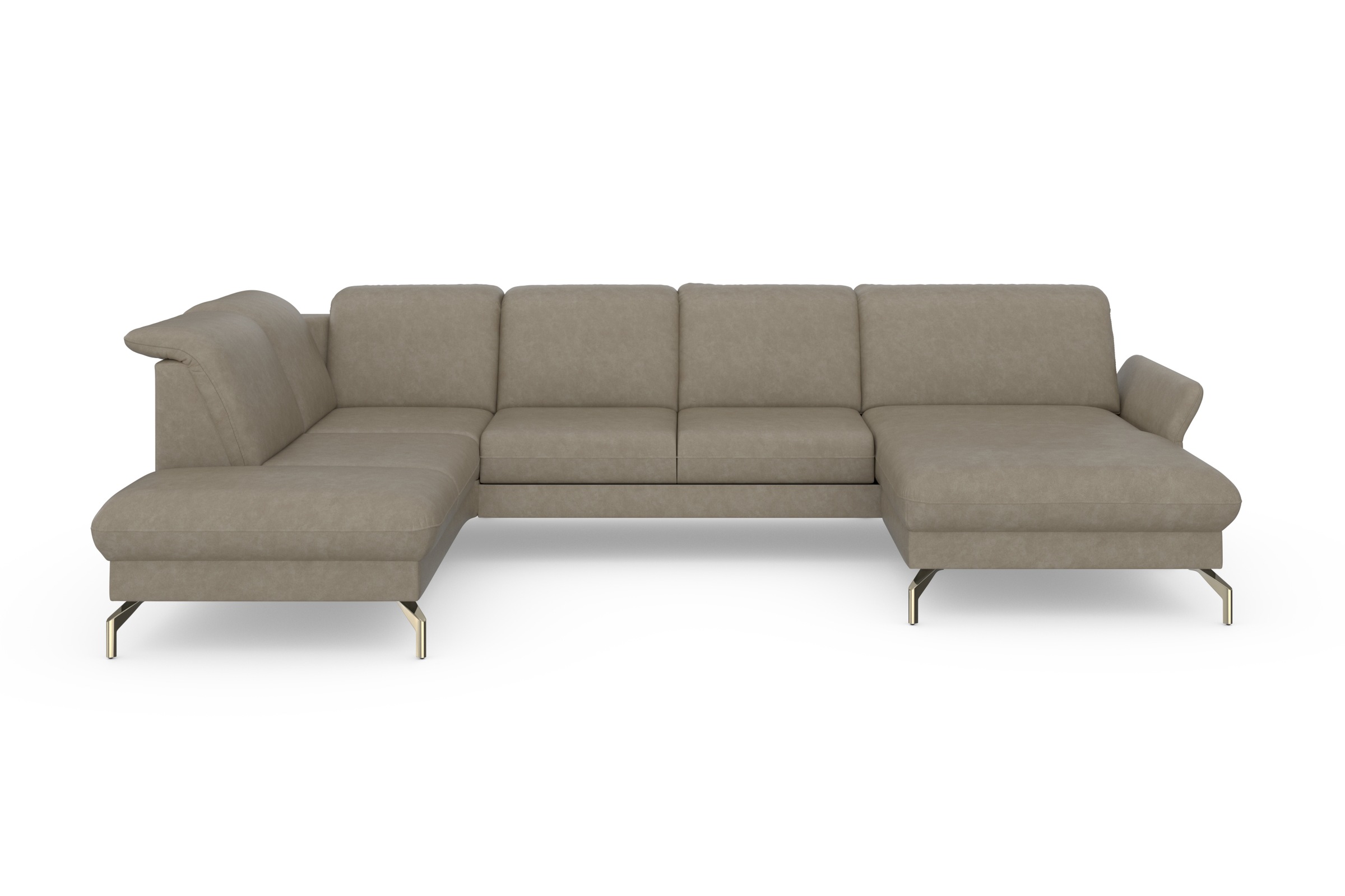 sit&more Wohnlandschaft »Fashion U-Form« wahlweise mit Kopfteilverstellung, günstig online kaufen