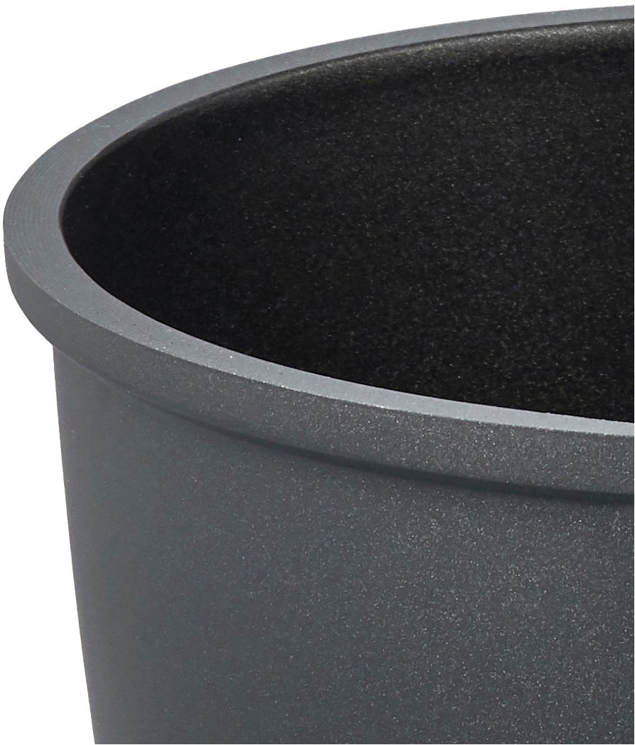 Elo Bräter »Alucast«, Aluminiumguss, (1 tlg., 1 Bräter mit Glasdeckel), Aromaknopf, Induktion