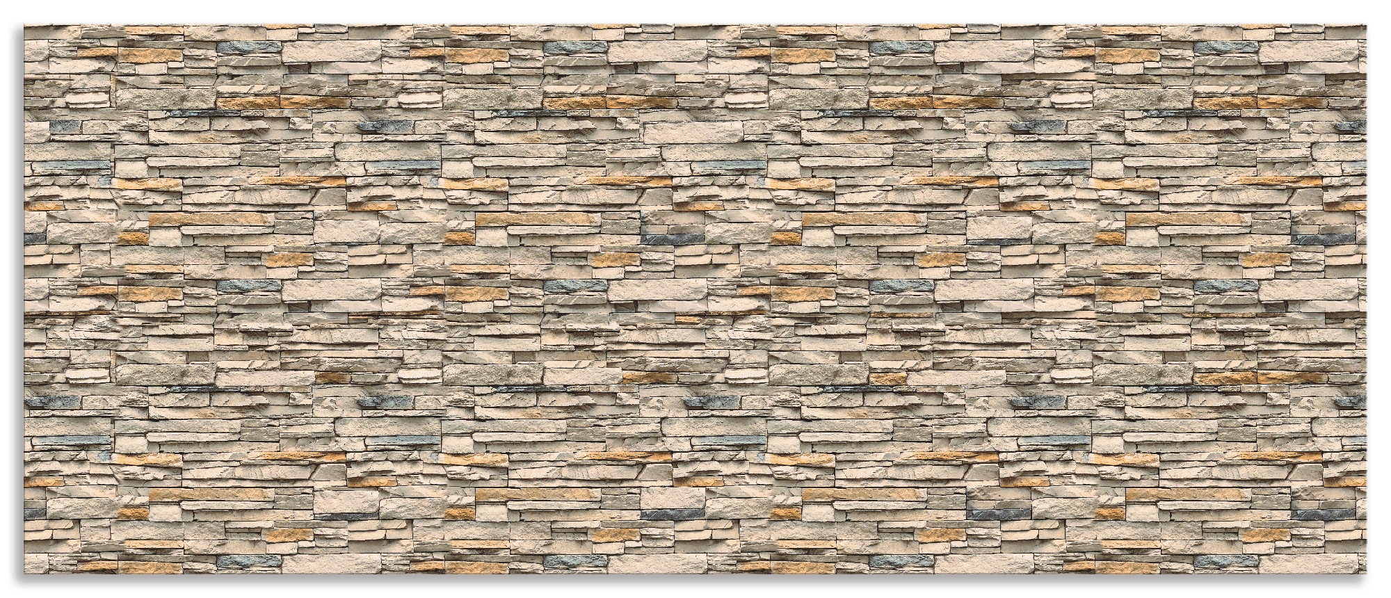 Artland Küchenrückwand "Braune alte Ziegelmauer", (1 tlg.), Alu Spritzschut günstig online kaufen