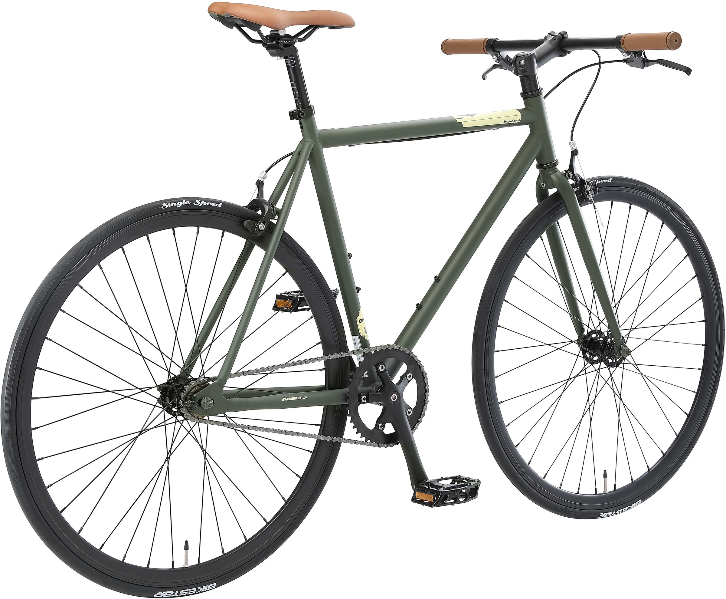 Bikestar Singlespeed, 1 Gang, Shimano, für Damen und Herren