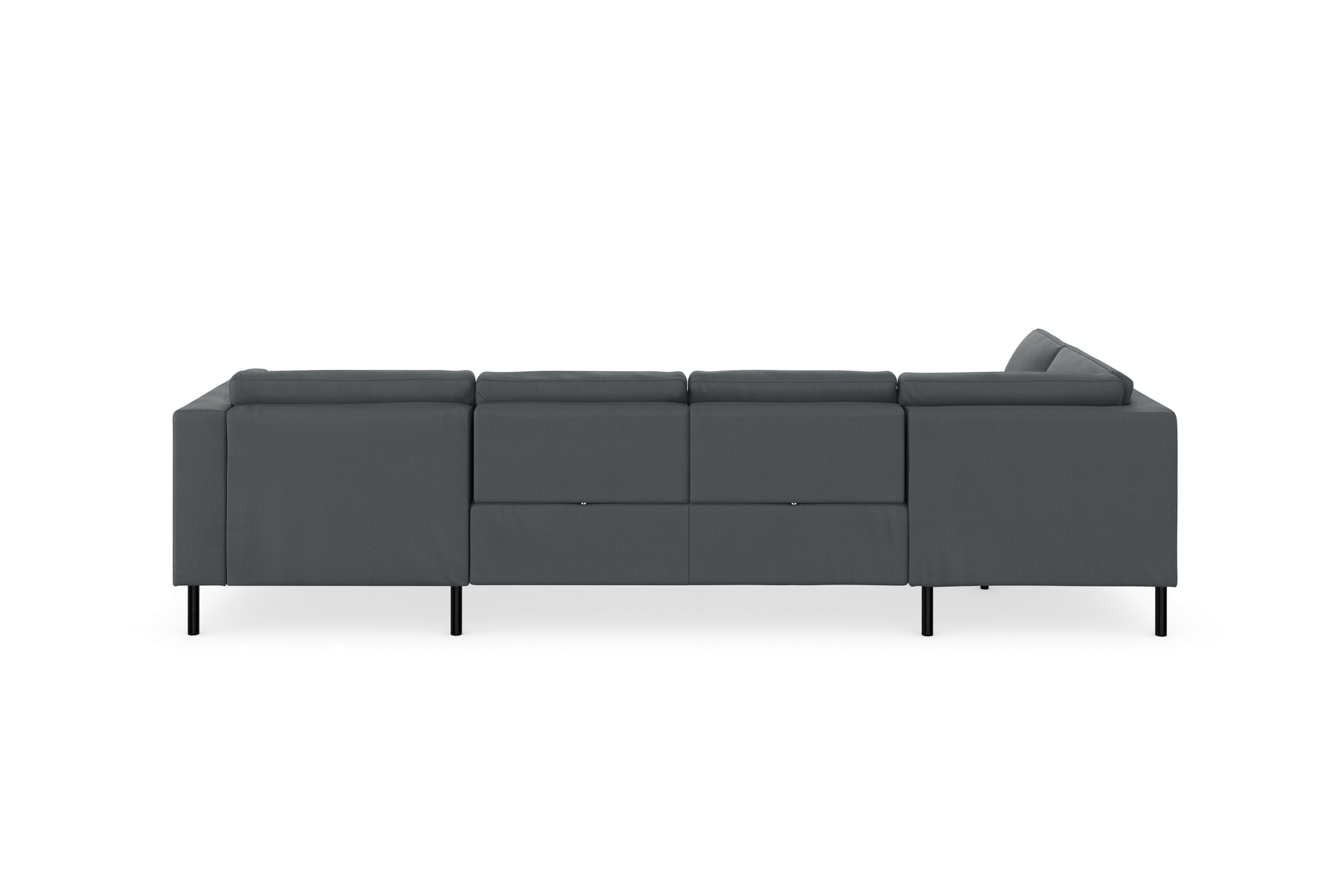 sit&more Wohnlandschaft »Lindholm U-Form«, mit Sitztiefenverstellung und Federkern