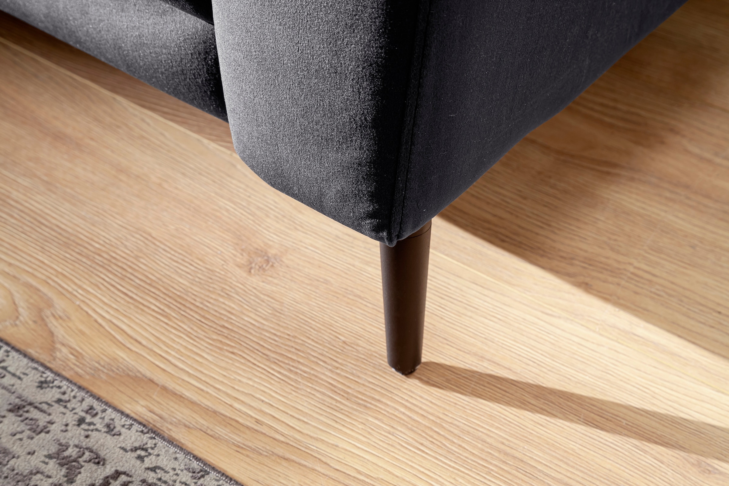 Trends by HG Polsterecke »Barcelona L-Form« mit Metallfuss, frei im Raum stellbar