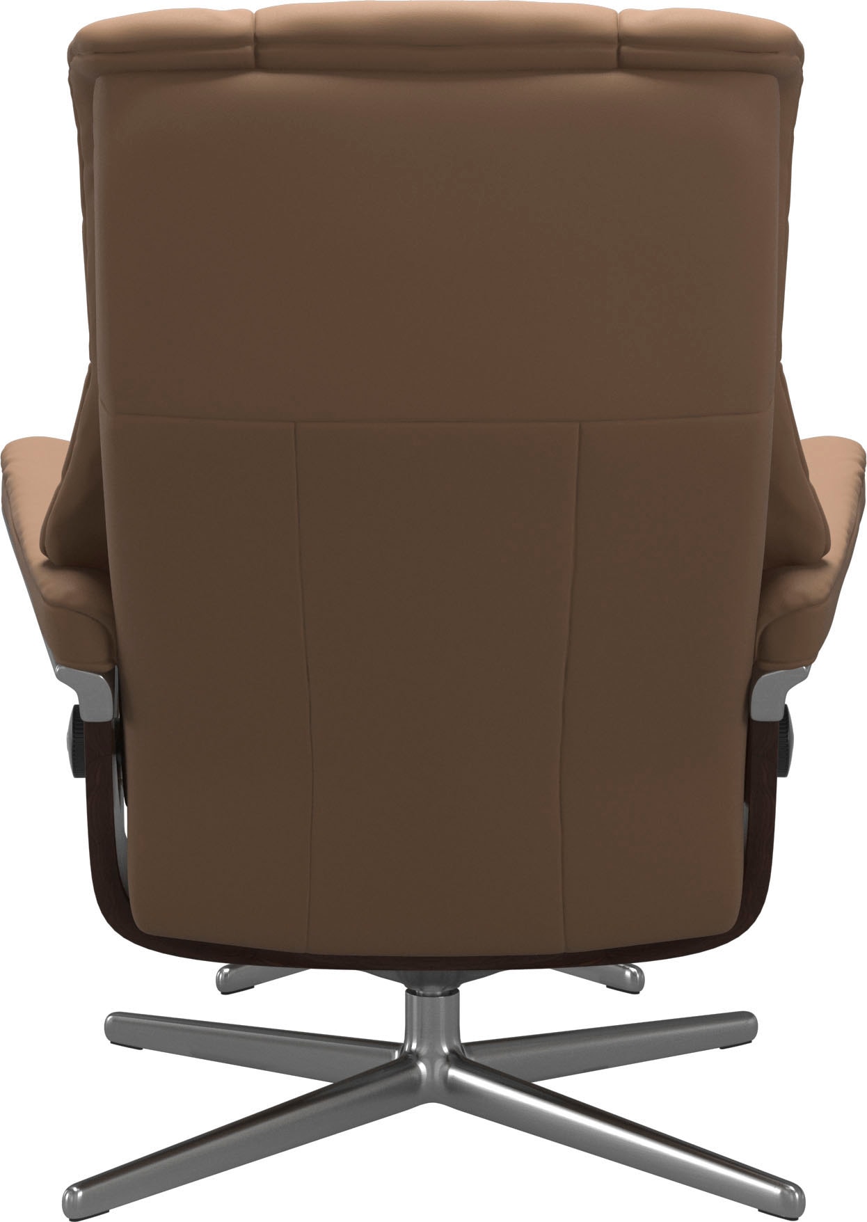 Stressless® Fußhocker »Mayfair«, mit Cross Base, Größe S, M & L, Holzakzent Braun