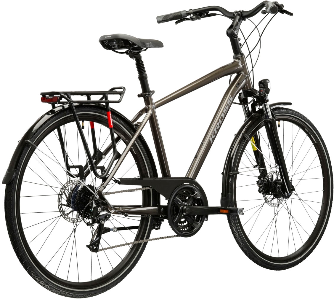Kross Trekkingrad »Trans 4.0«, 24 Gang, Shimano, ACERA M3020 Schaltwerk, Kettenschaltung