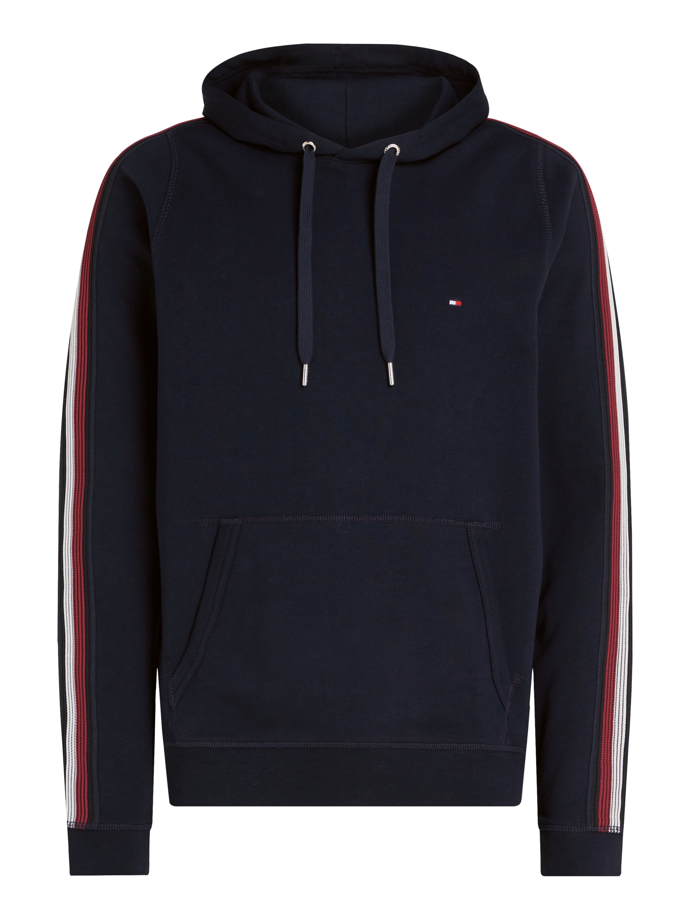 Tommy Hilfiger Kapuzensweatshirt »GLOBAL STRIPE TAPE HOODY«, Tape mit Streifen in Tommy Farben an Ärmeln