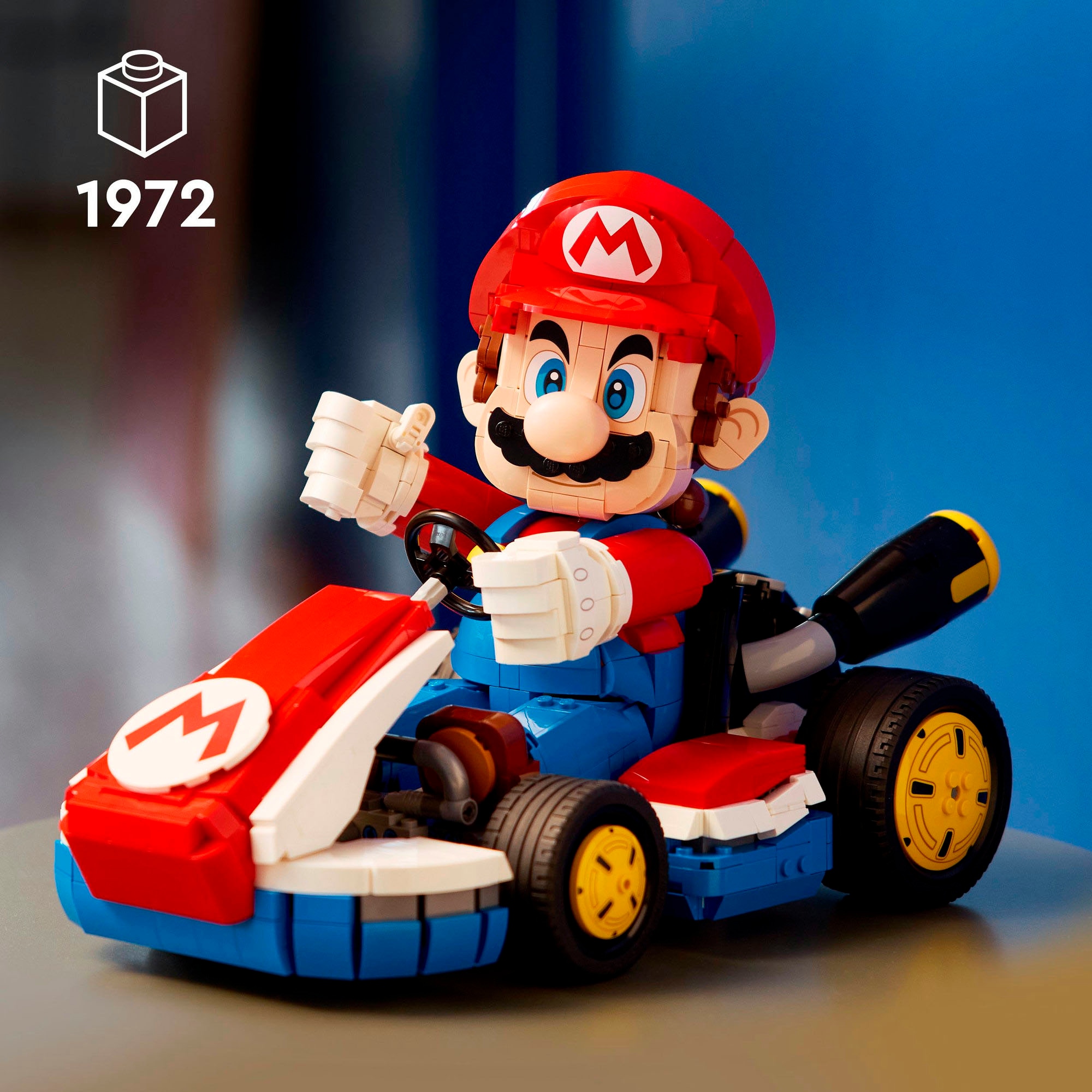 LEGO® Konstruktionsspielsteine »Mario Kart: Mario & Standard-Kart (72037), LEGO Super Mario«, (1972 St.), Made in Europe