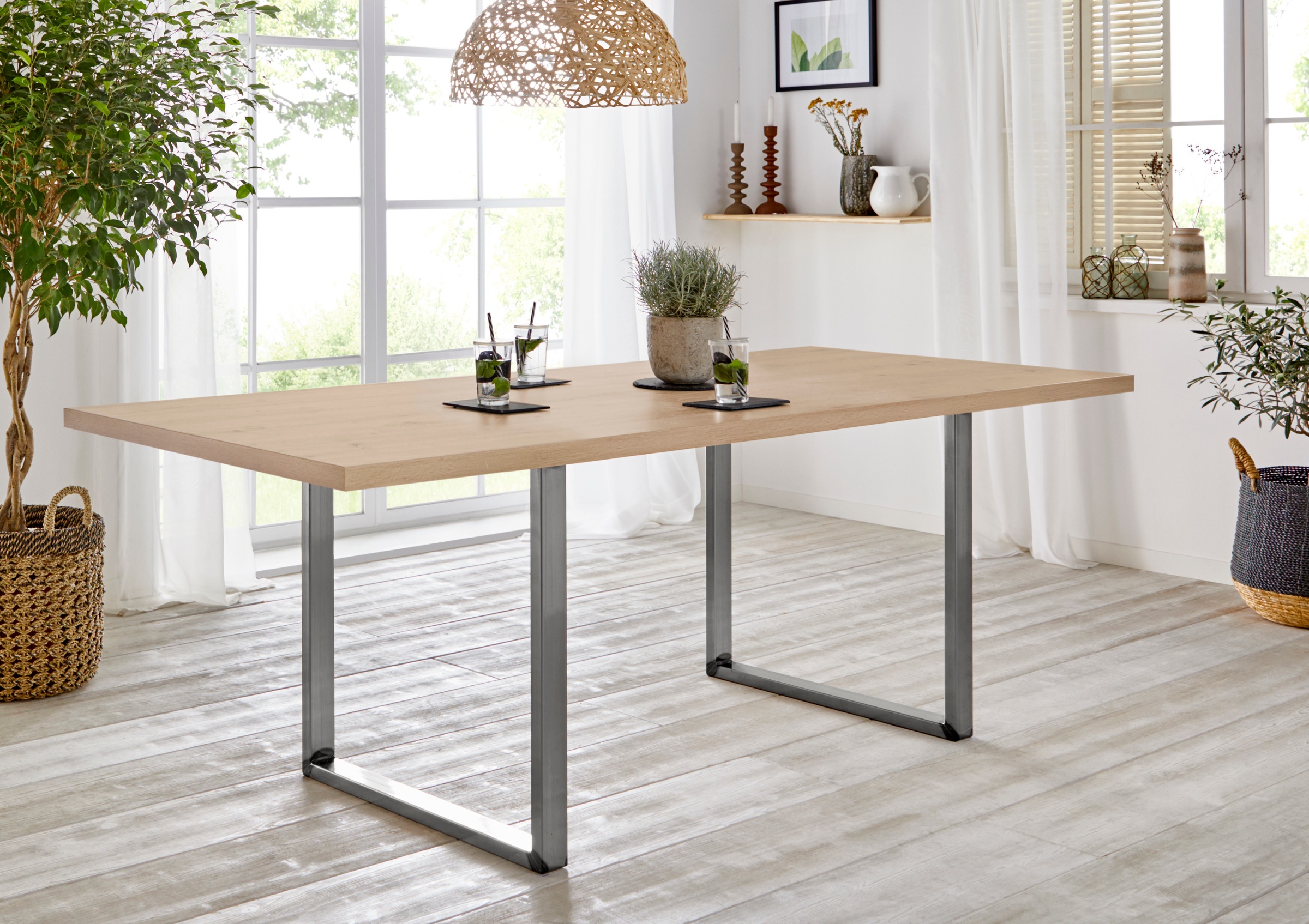 FORTE Esstisch Breite 180 cm günstig online kaufen