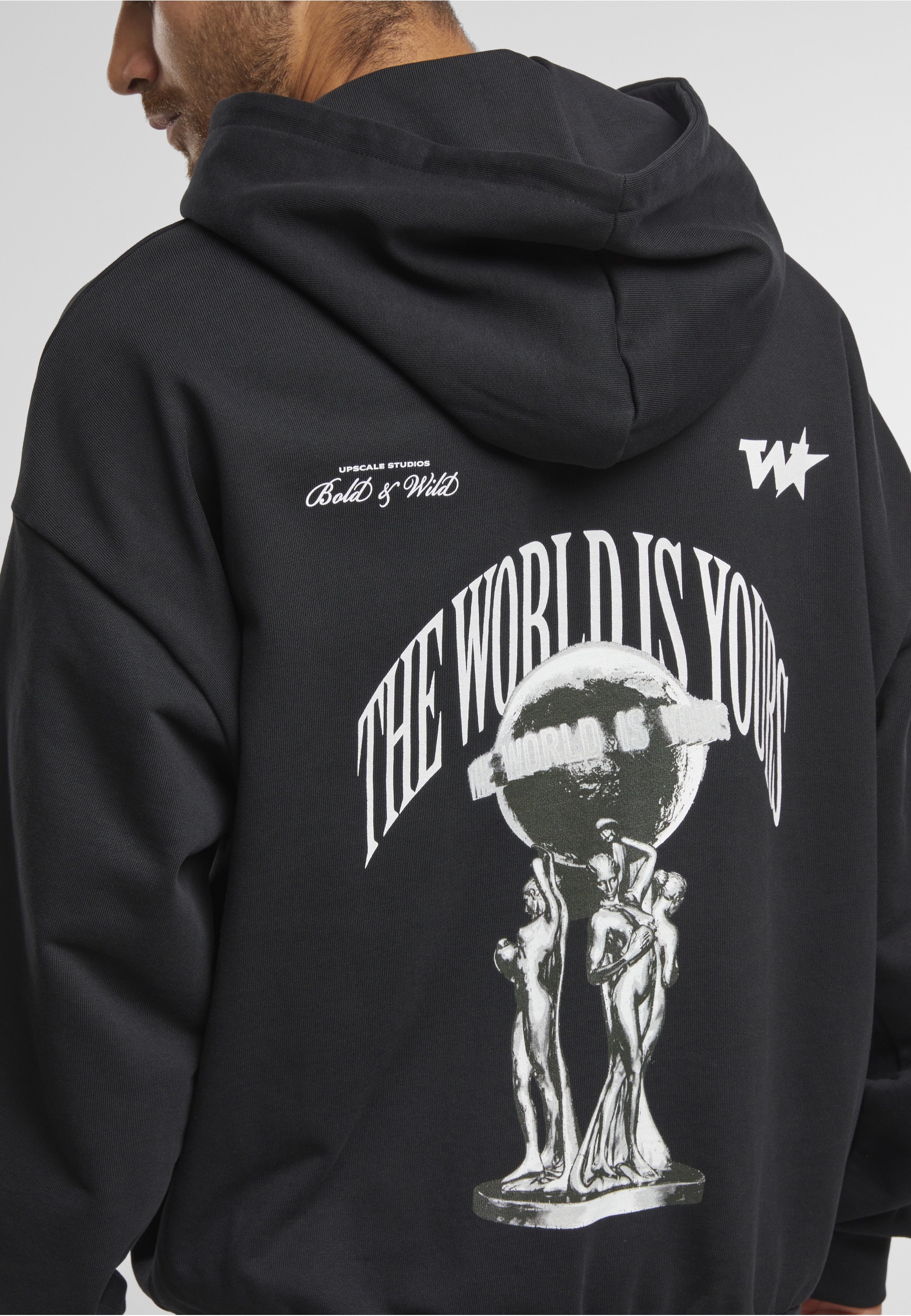Upscale by Mister Tee Kapuzenpullover »Upscale by Mister Tee Your World Oversize Hoody« 1 Stk.