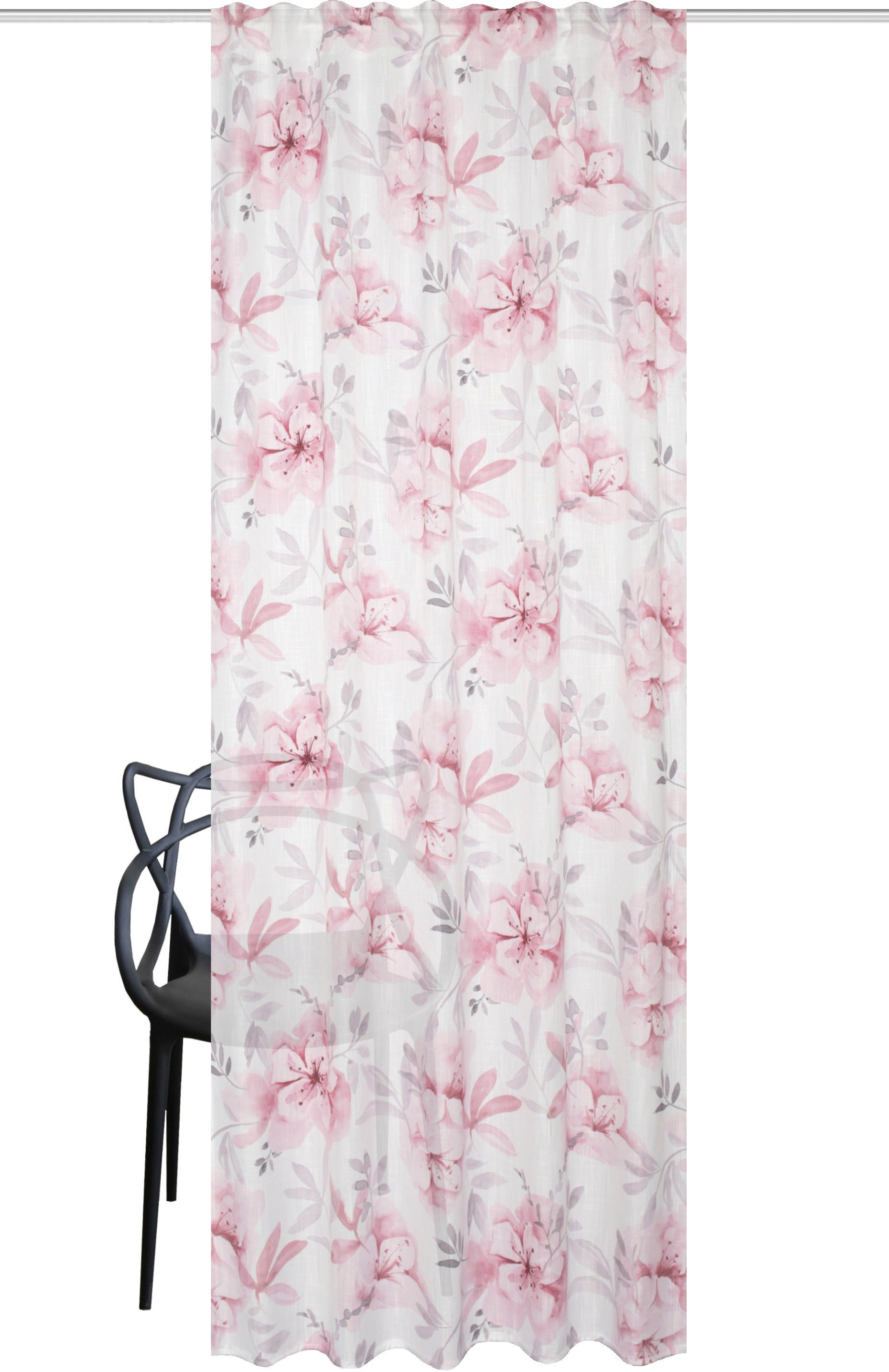 HOME WOHNIDEEN Vorhang »NAIRA« Multifunktionsband 1 Stk. tlg. Kombibandschal NAIRA bedruckt