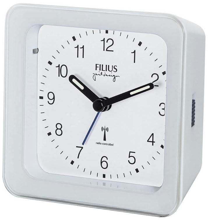 FILIUS zeitdesign Funkwecker, Wecker, Schlafzimmer, Leuchtzeiger, Beleuchtu günstig online kaufen