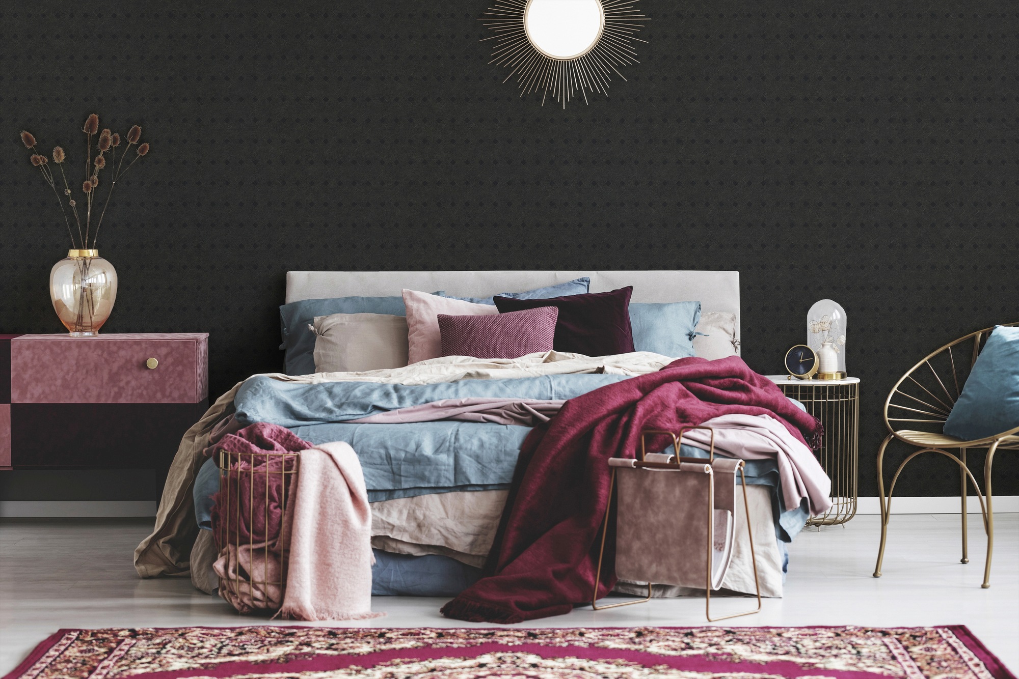 A.S. Création Vliestapete »Cuba«, Ethnomuster-abstrakt-minimalistisch, Geometrische Tapete Designer Metallic Tapeten Wohnzimmer Schlafzimmer