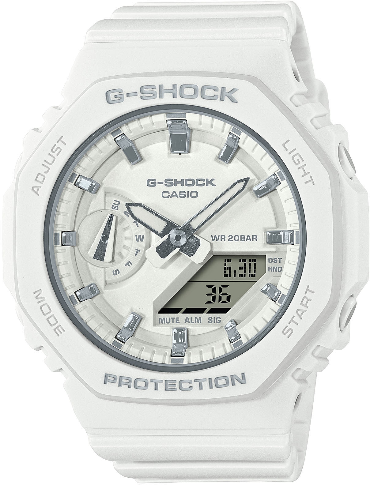 CASIO G-SHOCK Chronograph »GMA-S2100-7AER«, Quarzuhr, Armbanduhr, Damen, He günstig online kaufen