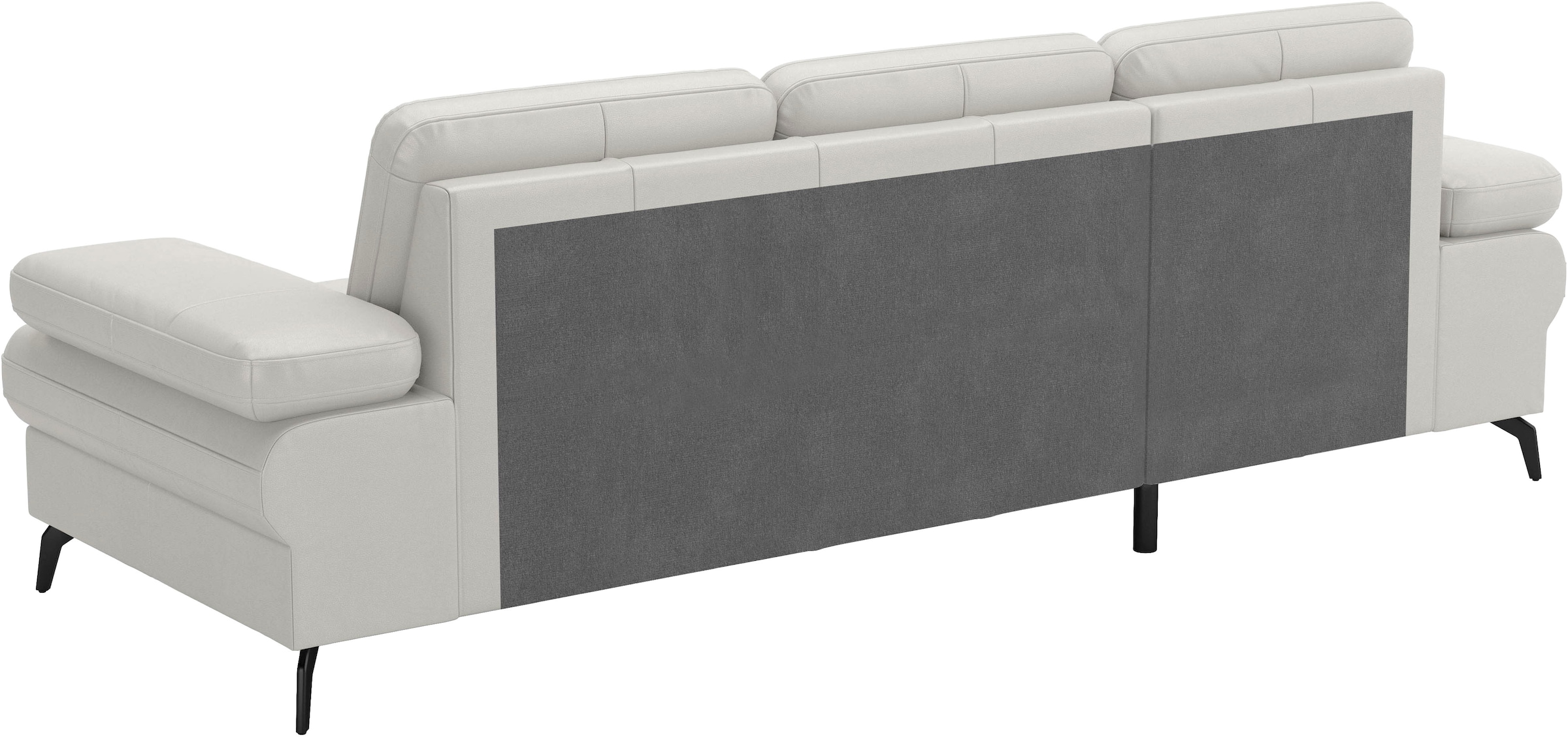 sit&more Ecksofa »Morris Jubi, Recamiere, Breite 247 cm« mit Armteilfunktion,, wahlweise mit Schlaffunktion