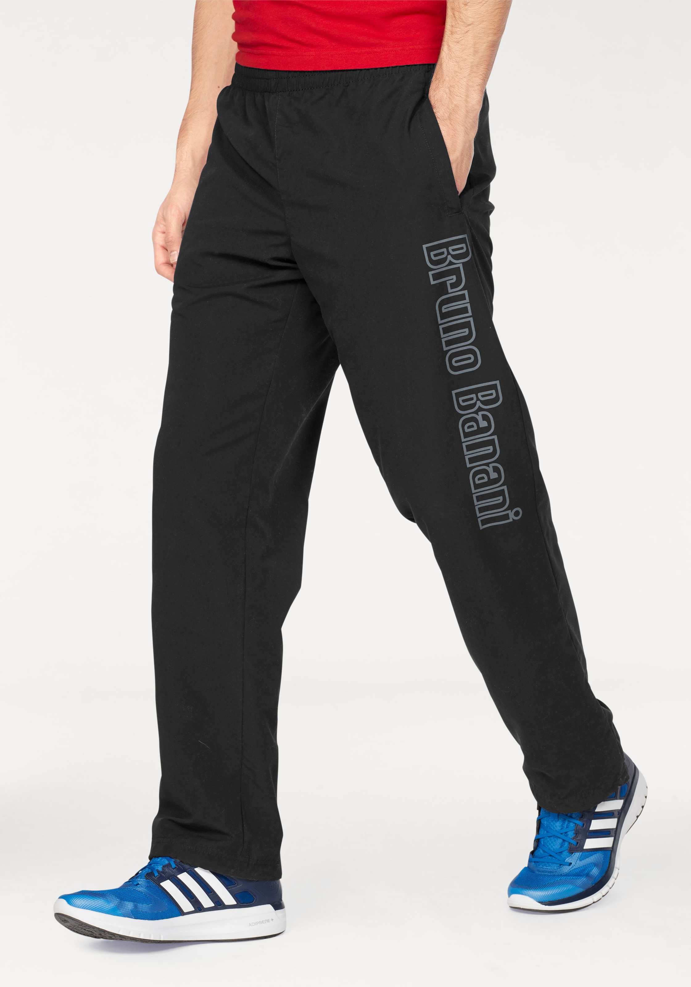 Sporthose mit verstellbarem Hosensaum, Gr. M (48/50) - N-Gr, Schwarz (Hose aus beständigem Material) N-Gr