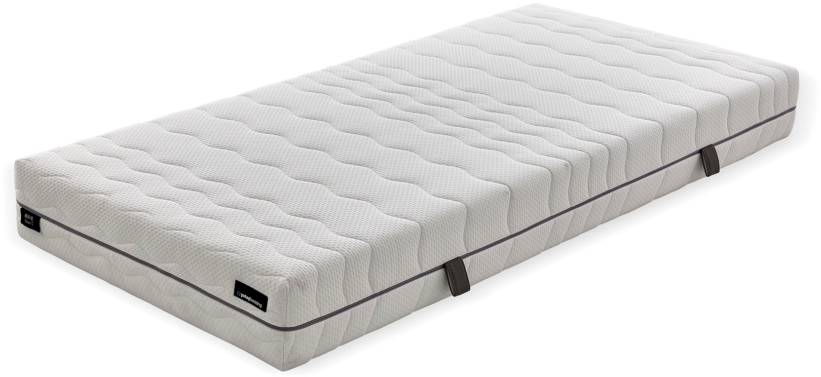 Yatas Bedding Taschenfederkernmatratze »Royal Duo 7, Matratze 90x200, 140x200 cm & weitere Größen«, 22 cm hoch, Raumgewicht: 28 kg/m³, 403 Federn, (1 St.), H2 / H3, Wendematratze, ergonomisch, atmungsaktiv