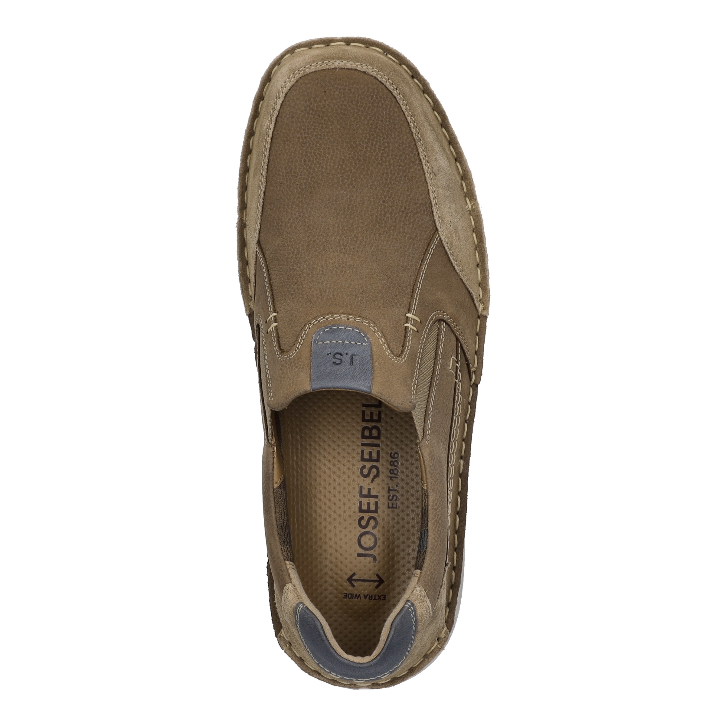 Josef Seibel Slipper »New Anvers 01«  Slip-on Sneaker, Bequemschuh, Komfortschuh in Weite K (=extraweit)