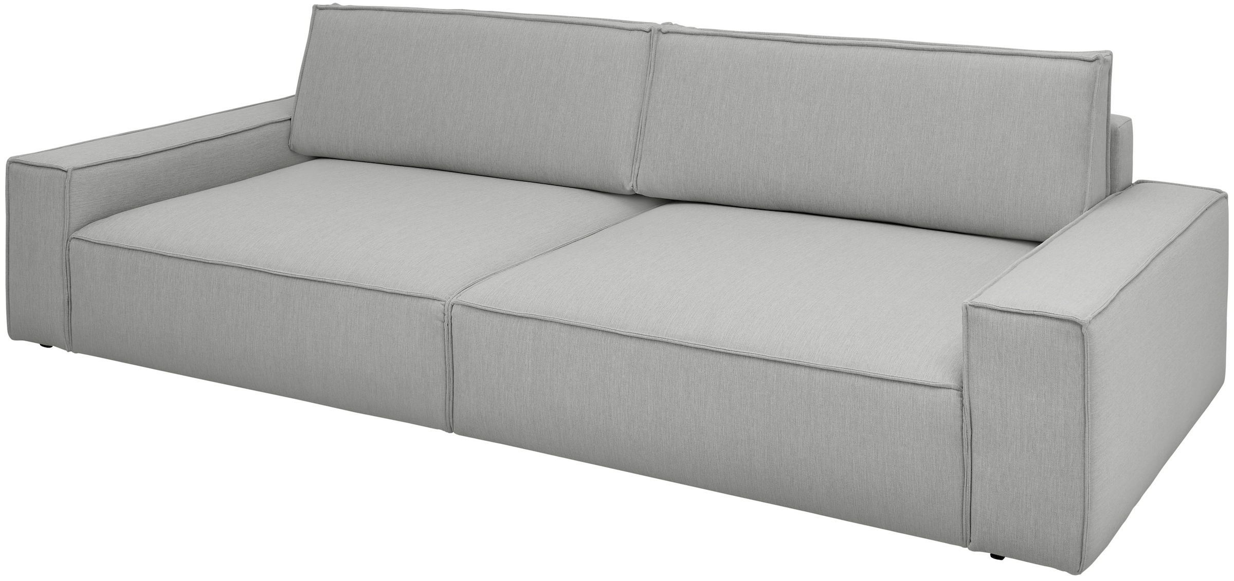 Home affaire Big-Sofa »NEU: SHERWOOD XXL, Big-Sofa (316cm), extra tiefe Sitzfläche 95 cm«, bequemer Sitzkomfort, Cord u. Leinenoptik, Kedernaht