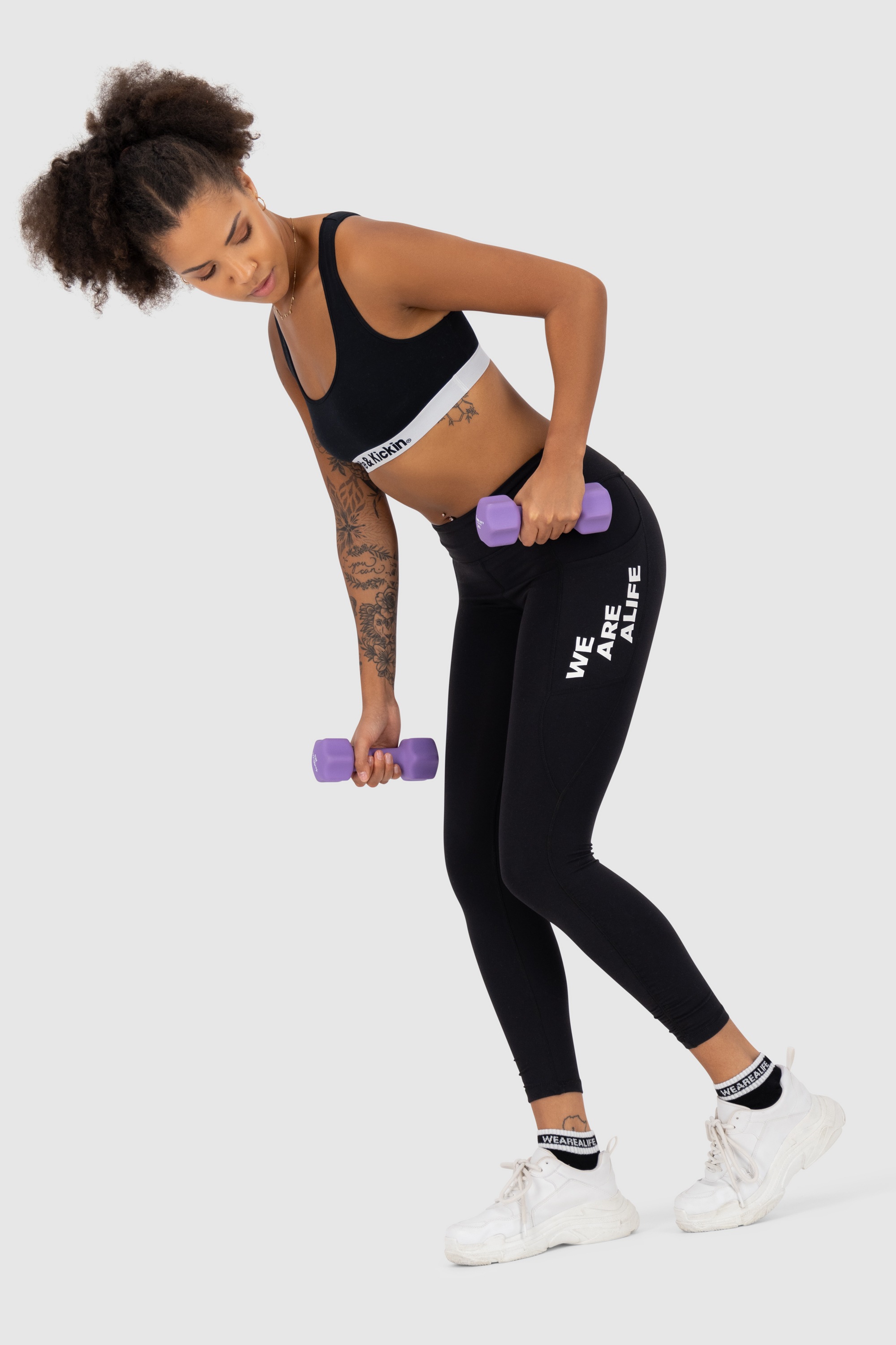 Alife & Kickin Sneakersocken »Damen 6 PACK - BayaAK«, (Spar-Set), kurze sportliche Socken mit Steifen, aus Baumwolle mit weichem Bund