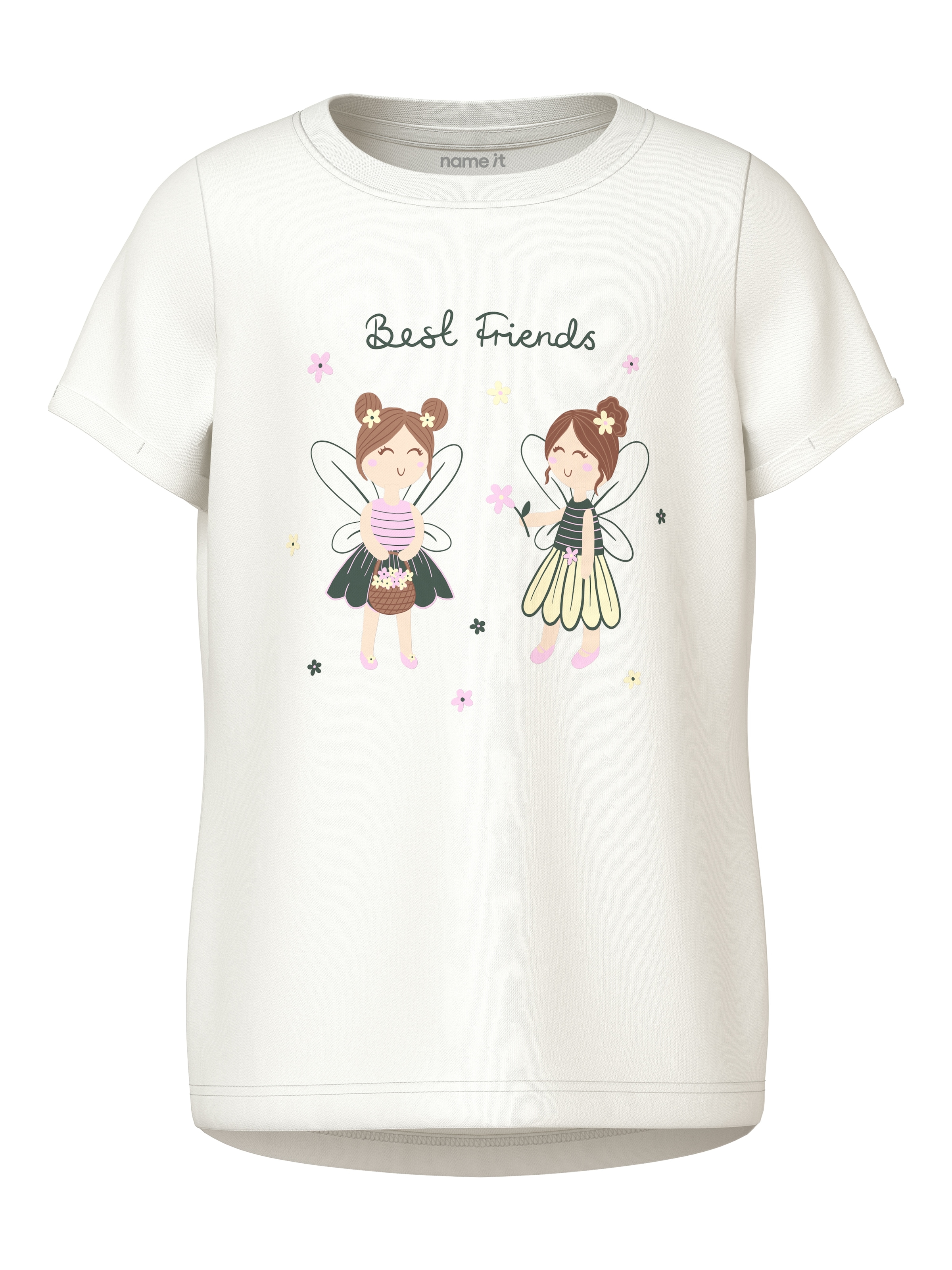 Name It T-Shirt »NMFVIX 2P SS TOP« Packung, 2 Baumwollmischung, normal geschnitten