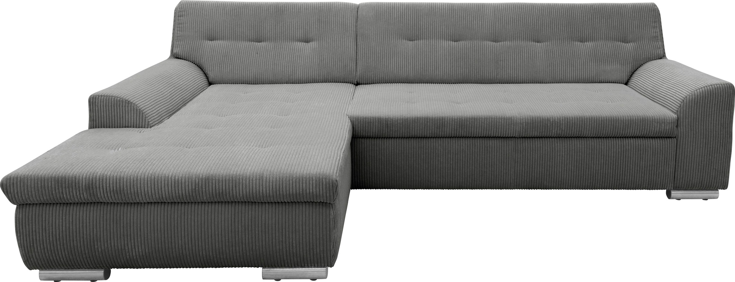 DOMO collection Ecksofa »Treviso viele Bezüge, auch in Cord, L-Form, B/T/H: günstig online kaufen