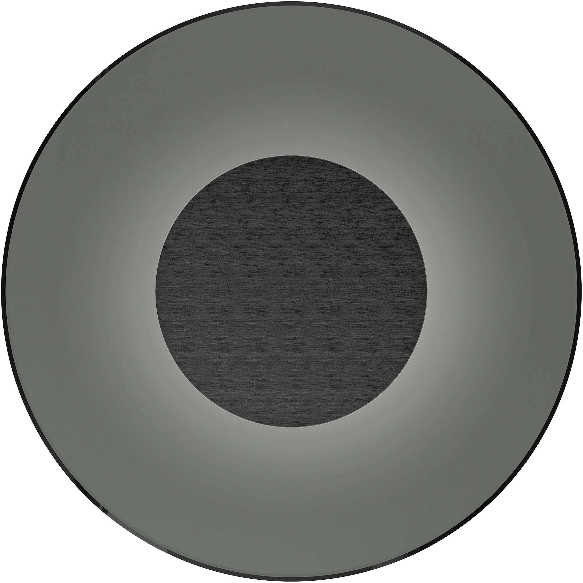 Neuhaus PURE LED Wandleuchte »PURE Moon« LED-Board 1 Stk. Warmweiß Dimmfähig über separaten Dimmer, Glas Rauchfarben