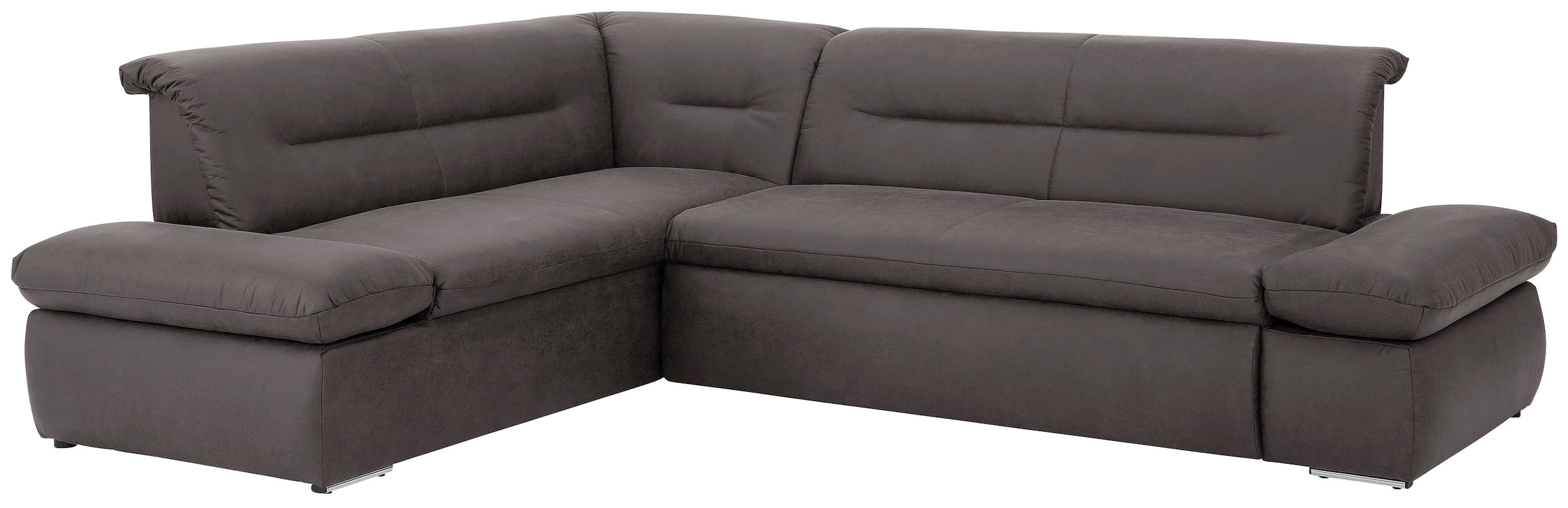 INOSIGN Ecksofa »Avesa L-Form«, Wahlweise mit Arm- und Bettfunktion, B/T/H: 275/211/80 cm